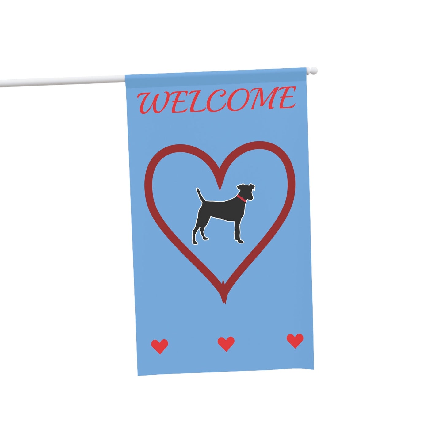 Black Dog House Flags