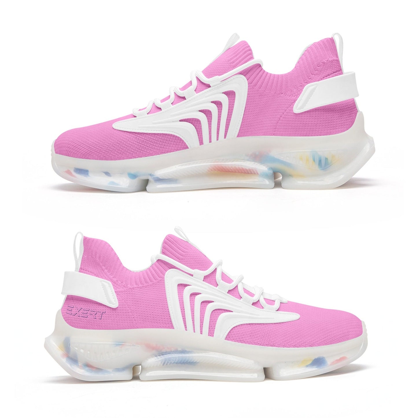 Pink Sneakers Unisex Low Top Mesh Sneakers