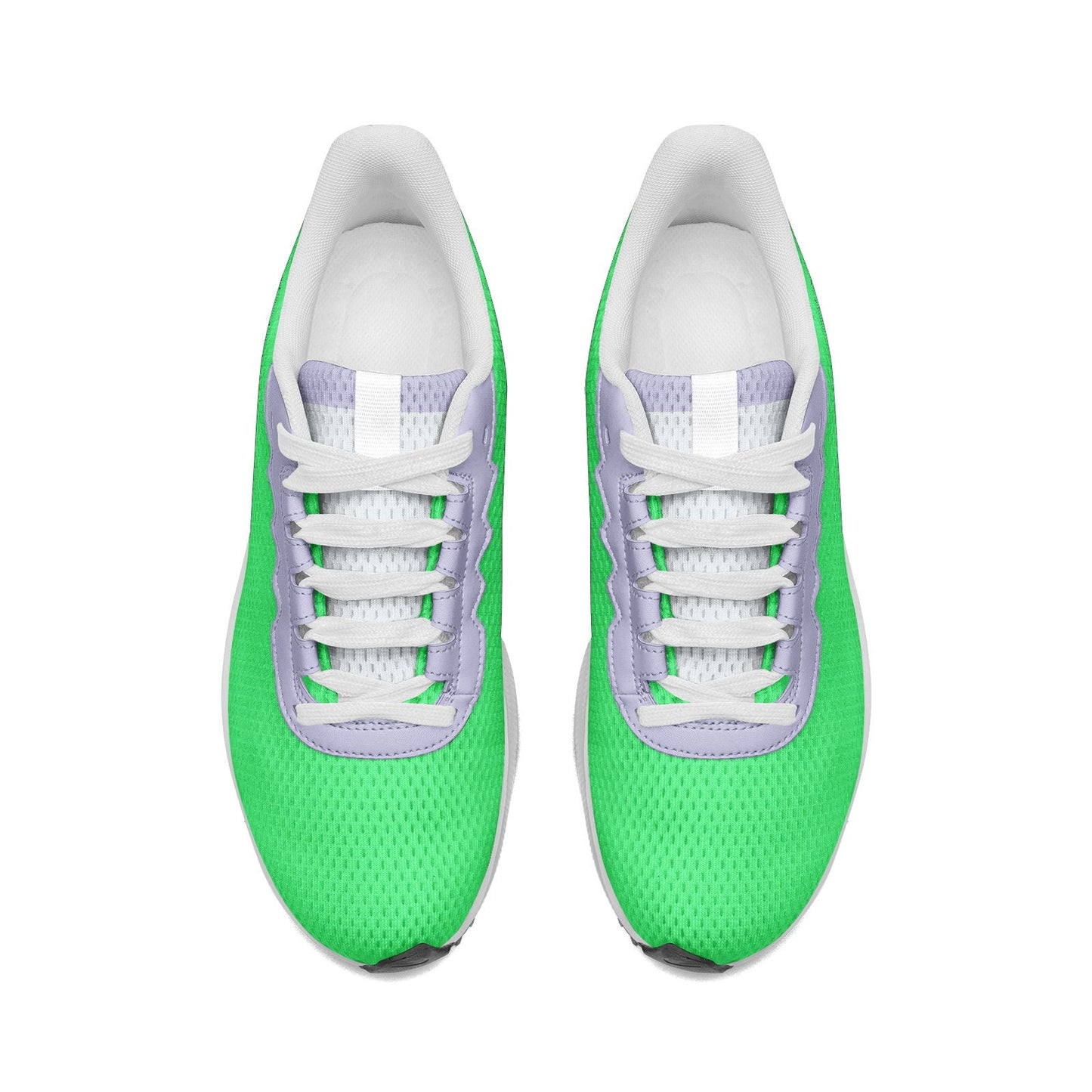 Green Sneakers Unisex Mesh Tech Performance Running Shoes