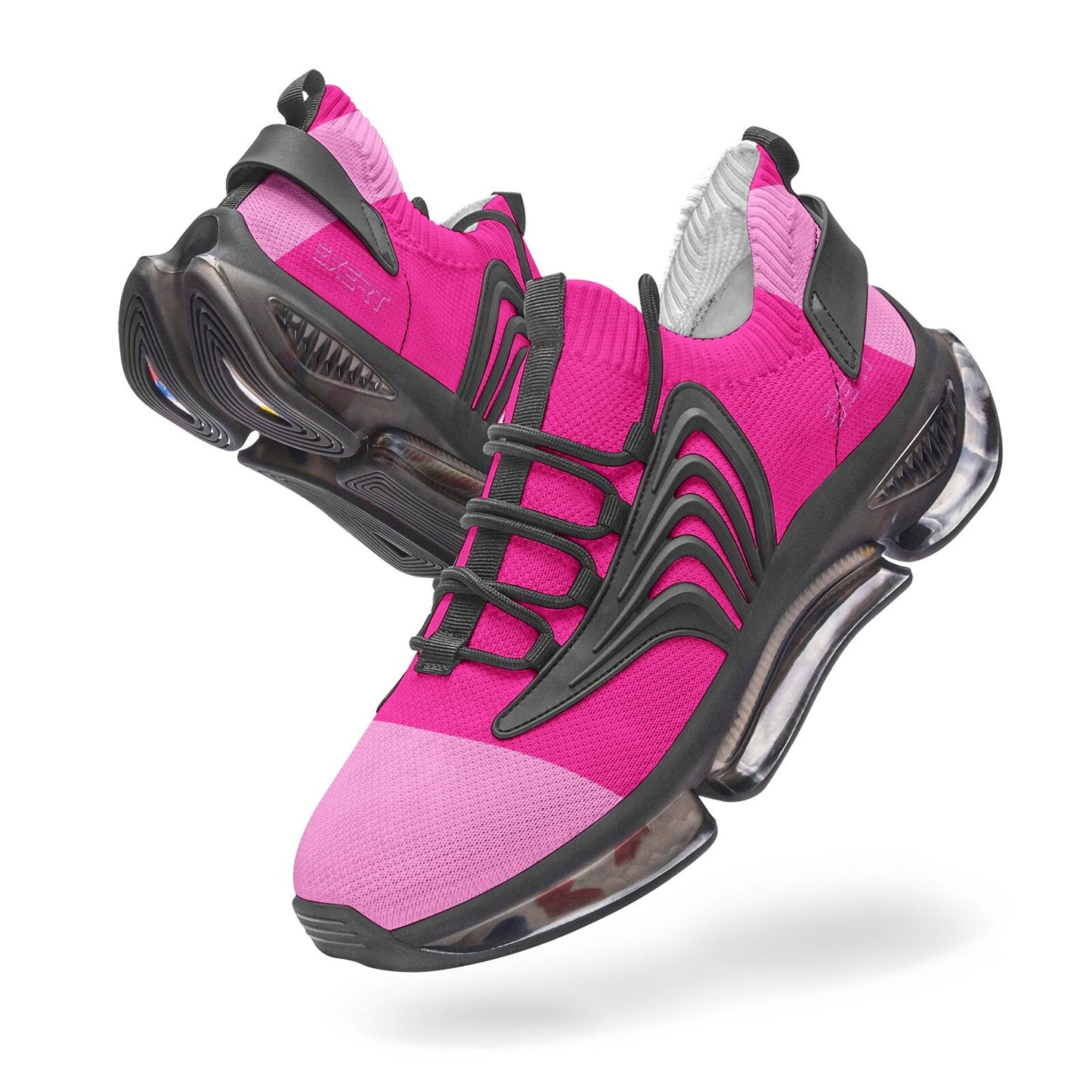 Pink Running Sneakers Unisex Low Top Mesh Pink Sneakers