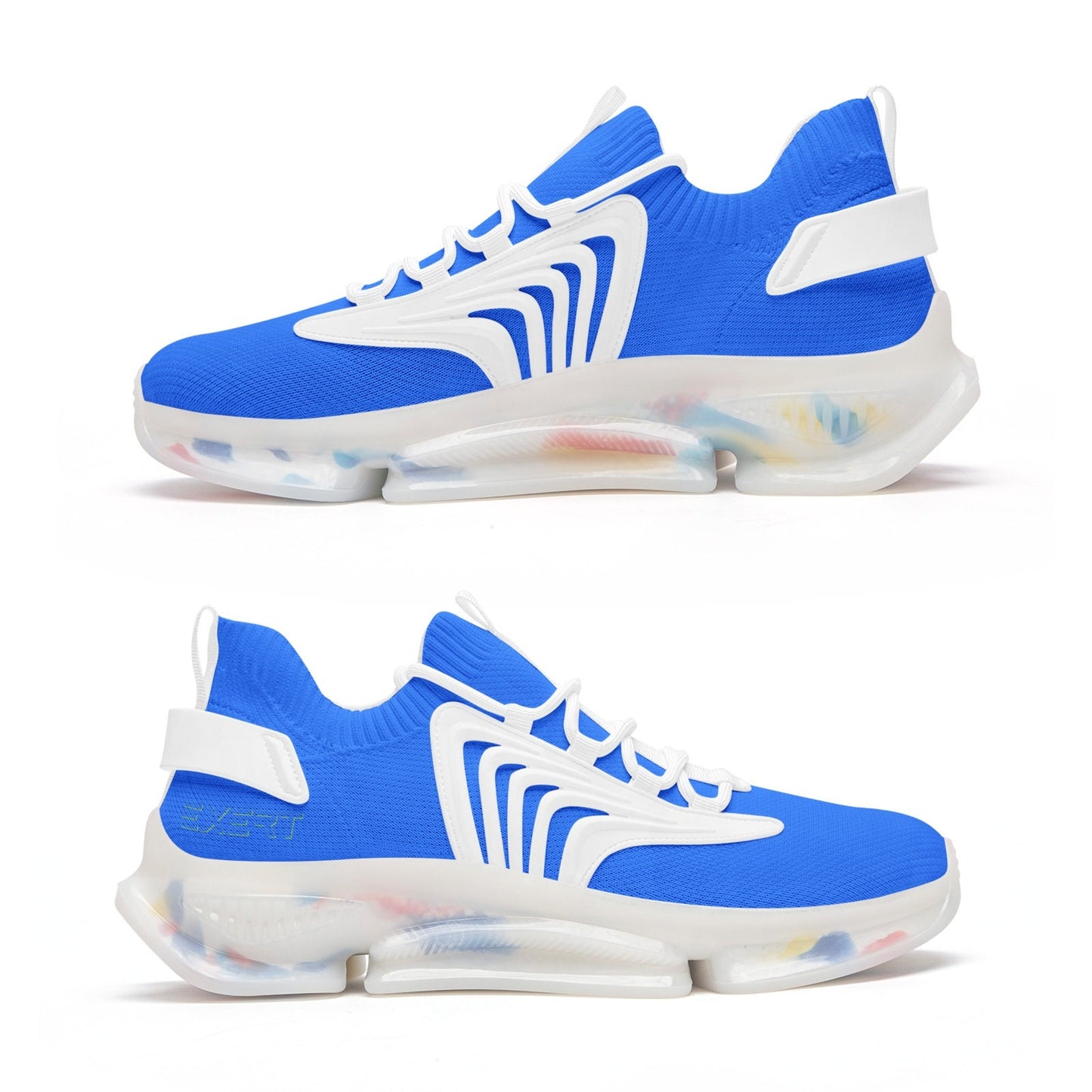 Blue Sneakers Unisex Low Top Mesh Sneakers