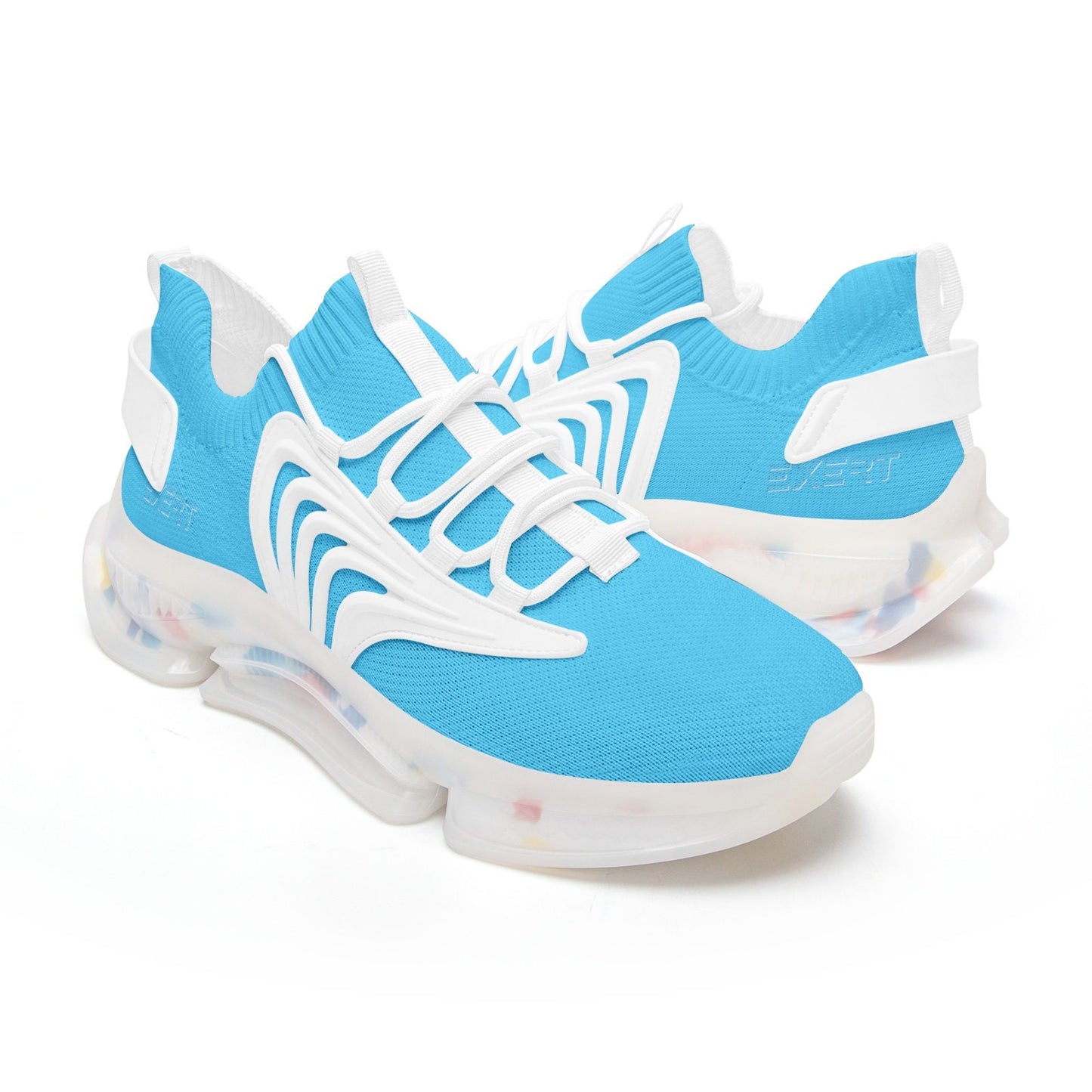 Light Blue Sneakers Unisex Low Top Mesh Sneakers
