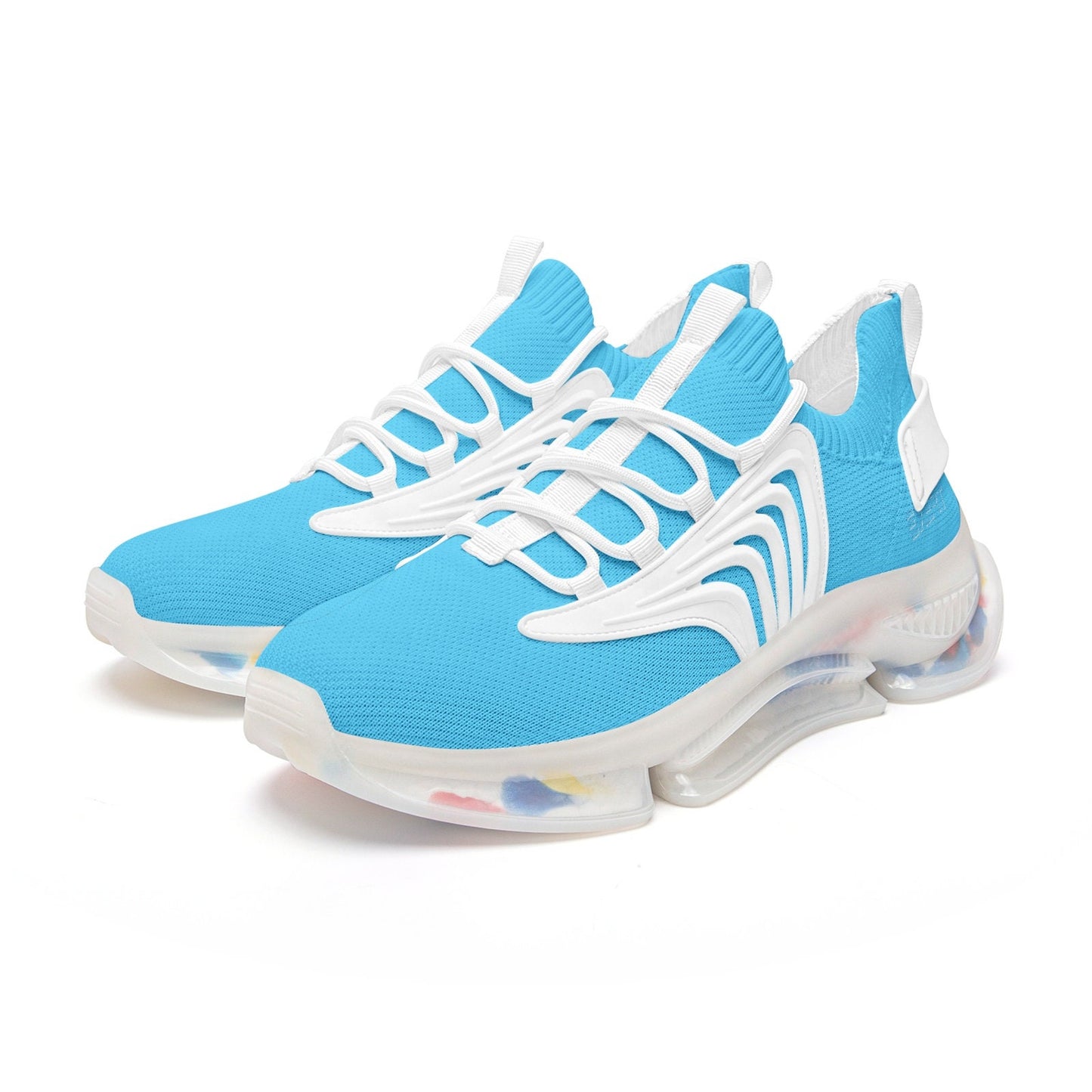 Light Blue Sneakers Unisex Low Top Mesh Sneakers