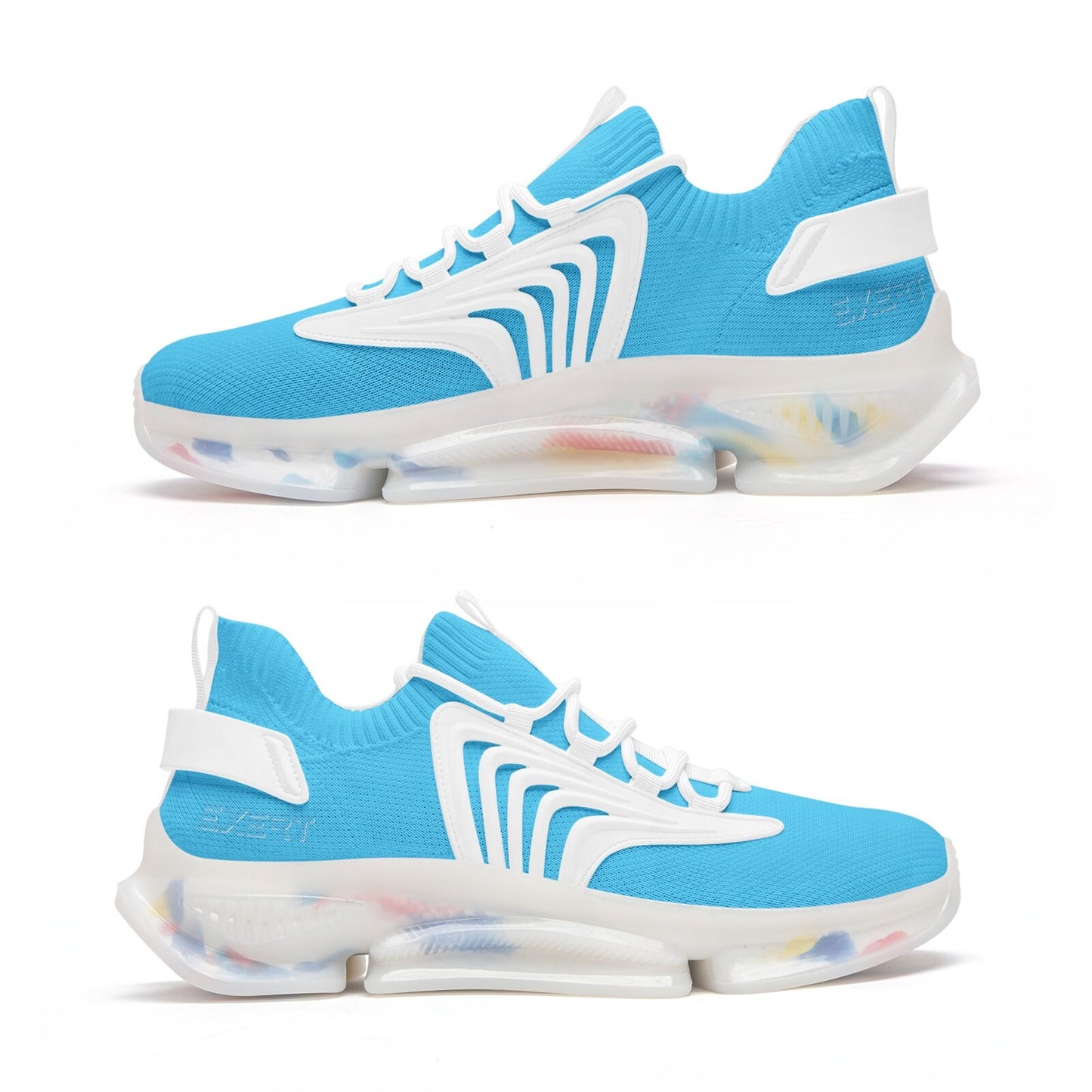 Light Blue Sneakers Unisex Low Top Mesh Sneakers