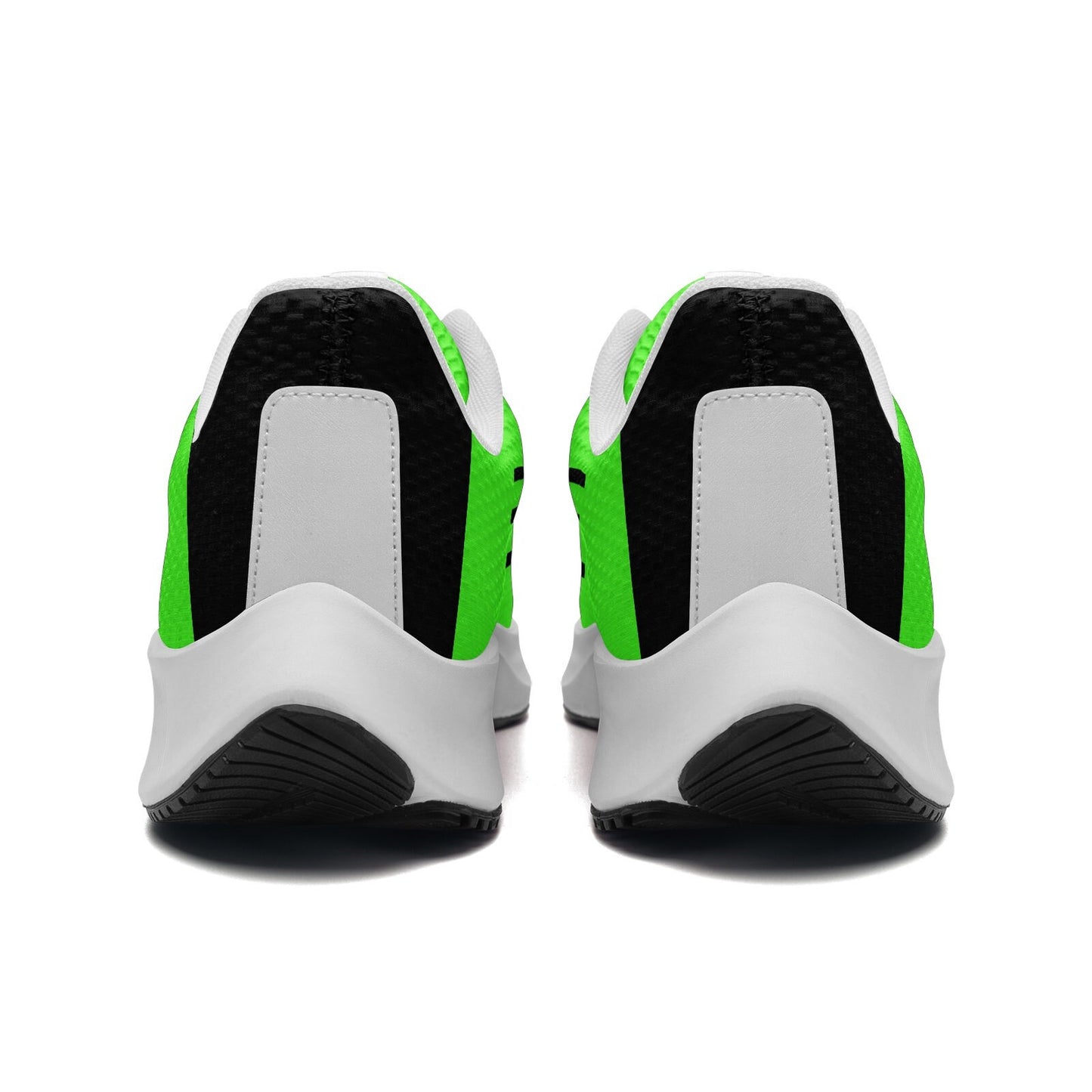 Bright Green Running Shoes Unisex Mesh Tech Performance Running Shoes