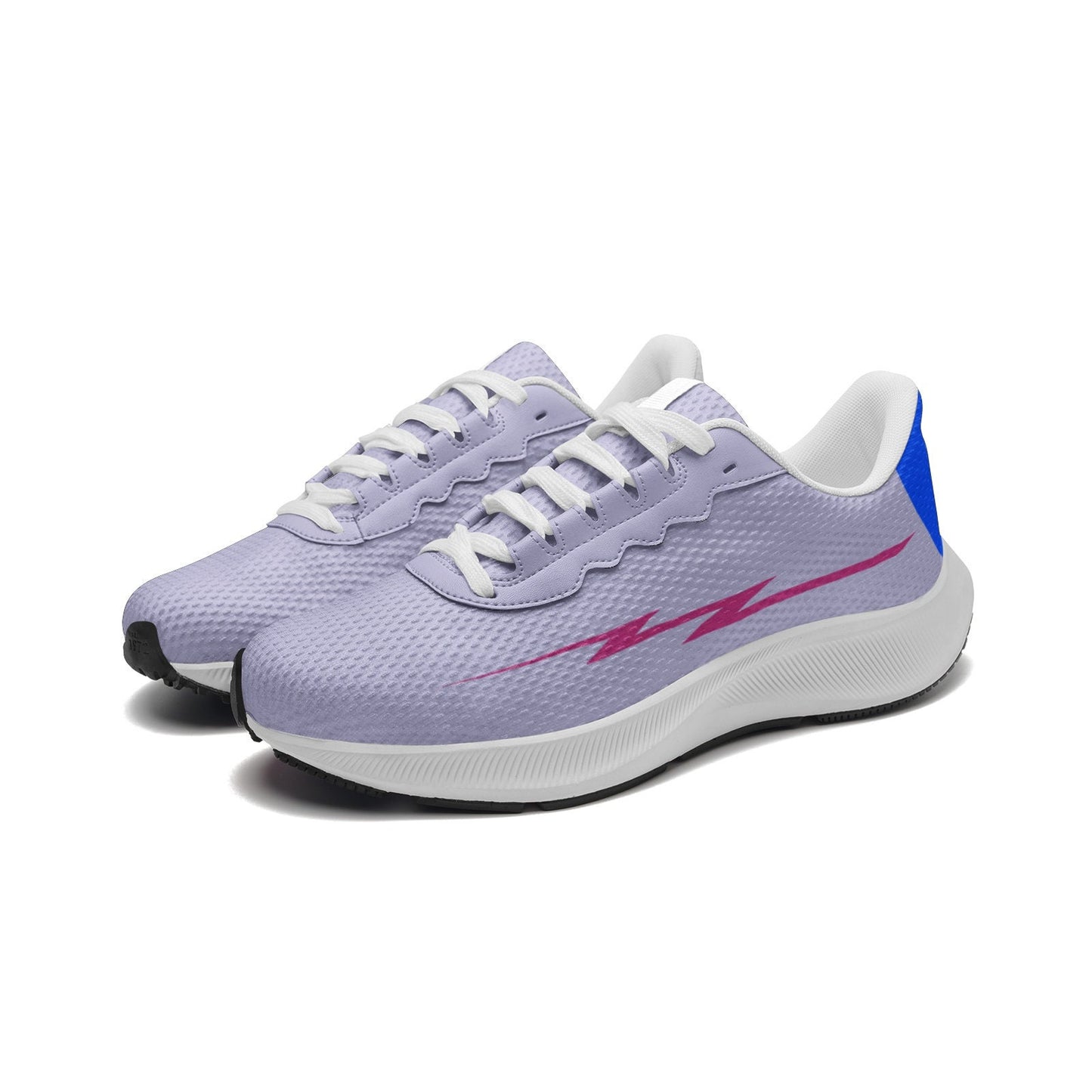 Purple Running Shoes Unisex Mesh Tech Performance Running Shoes