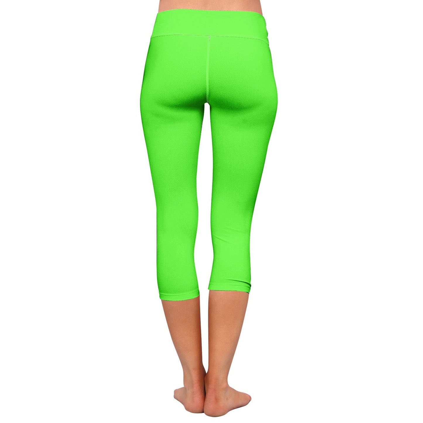 Women 's All-Over Print Yoga Capri Leggings
