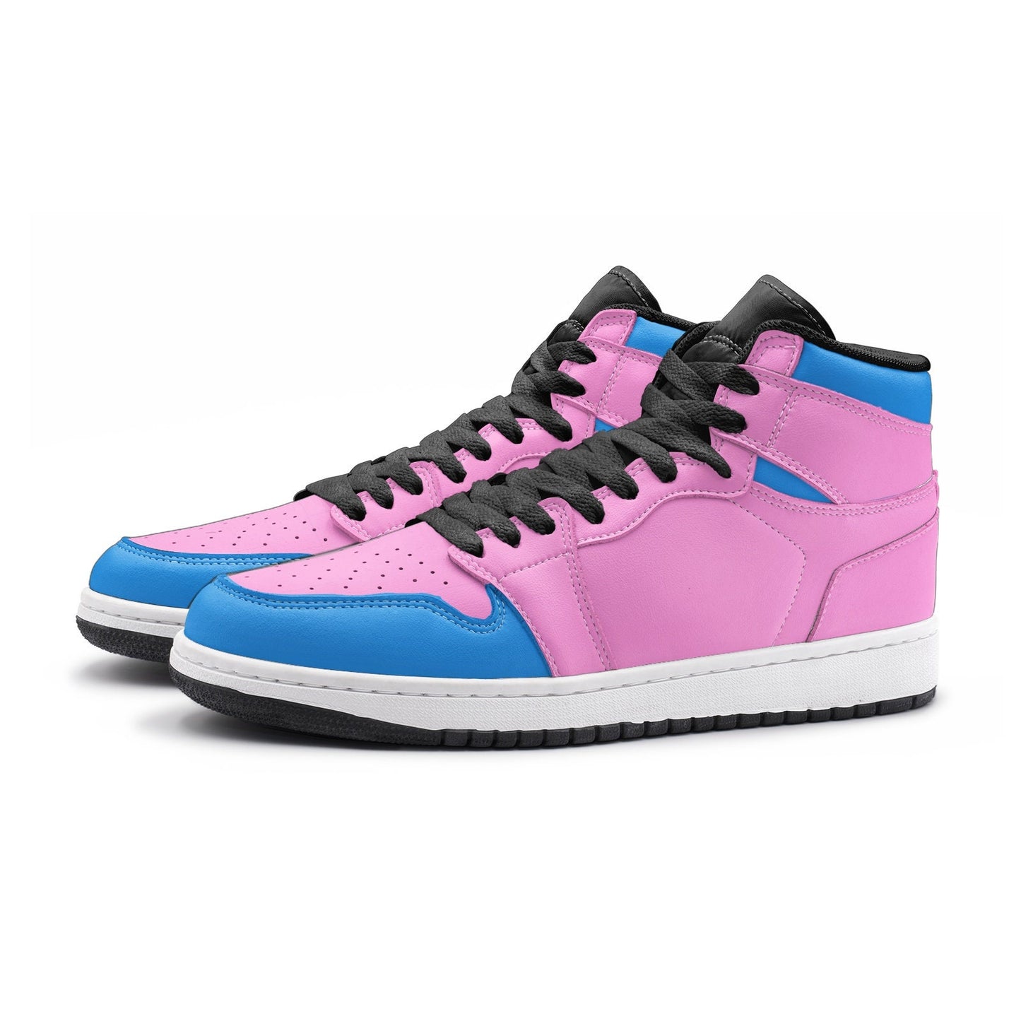 Pink High Tops Sneakers Unisex Sizes