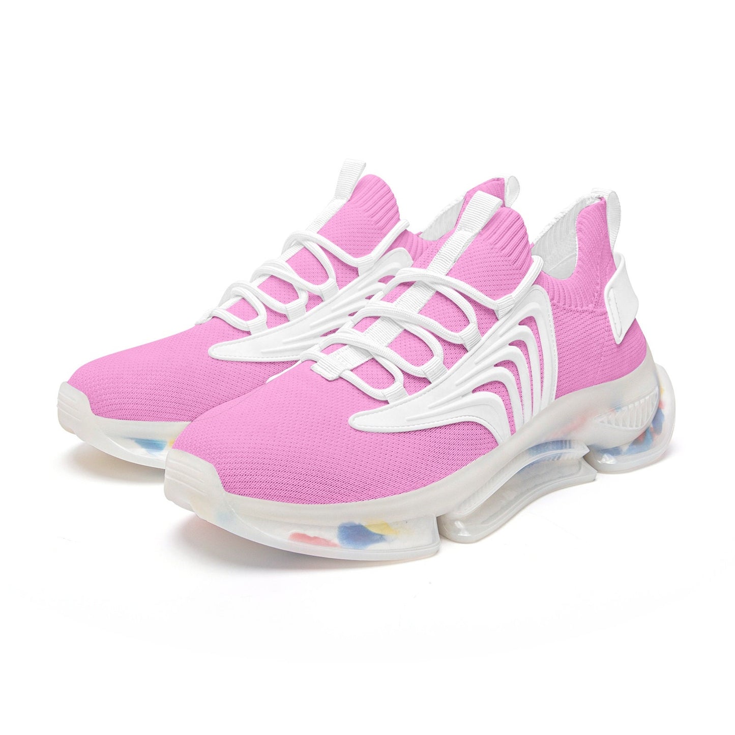 Pink Sneakers Unisex Low Top Mesh Sneakers