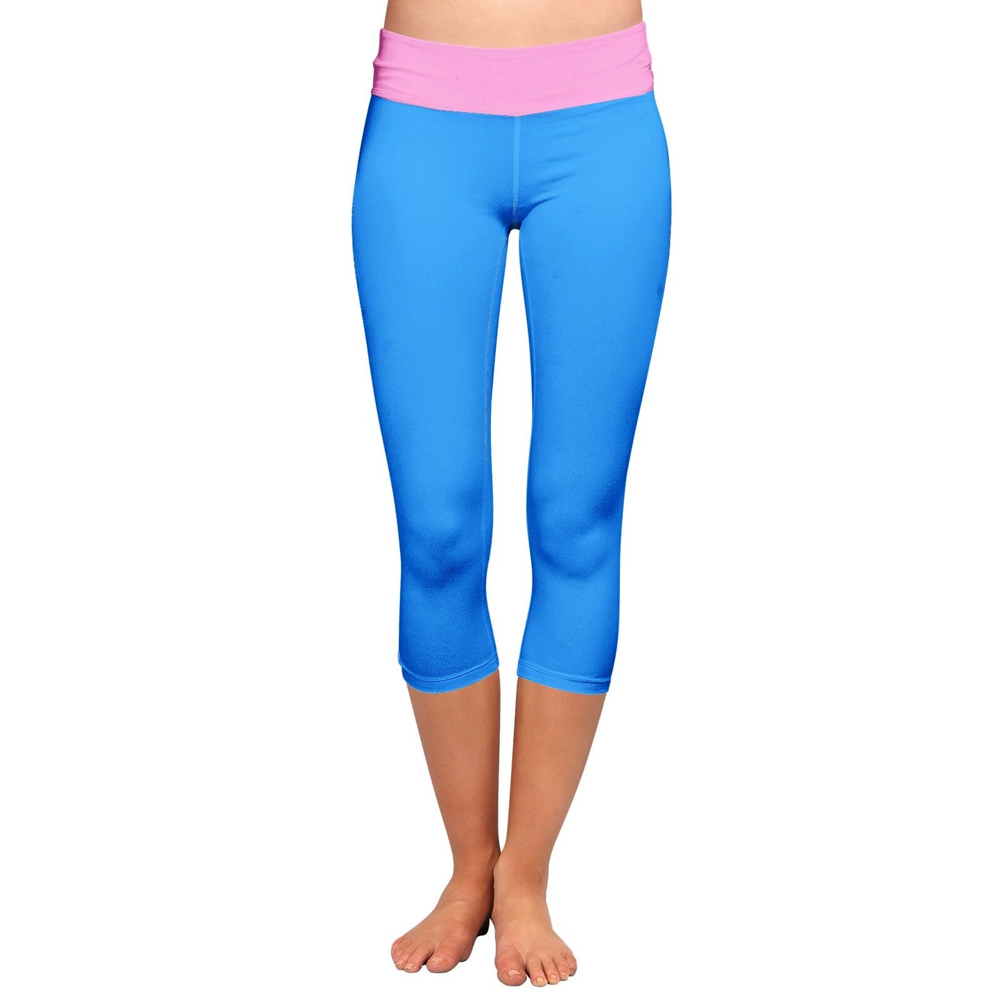 Women 's All-Over Print Yoga Capri Leggings