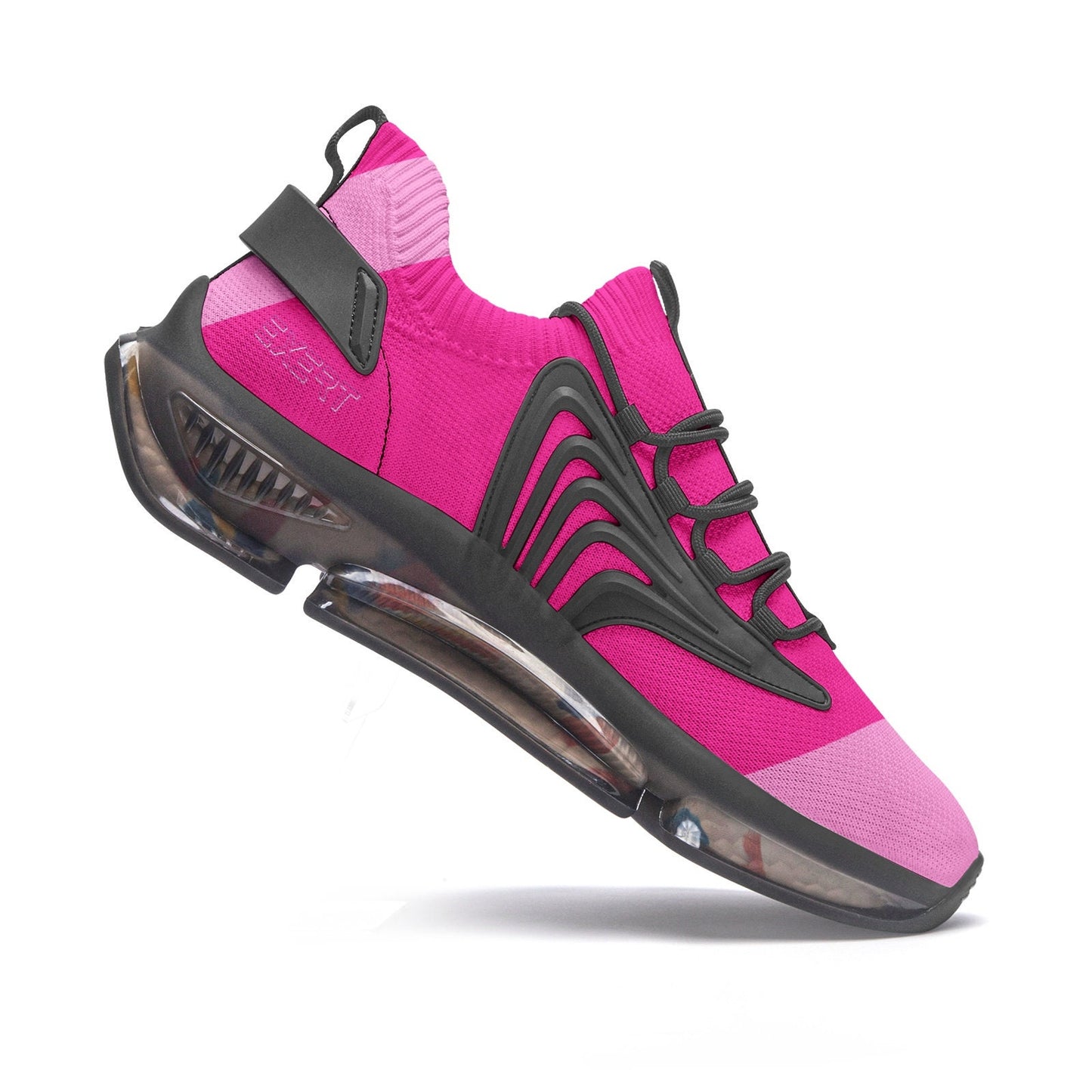 Pink Running Sneakers Unisex Low Top Mesh Pink Sneakers