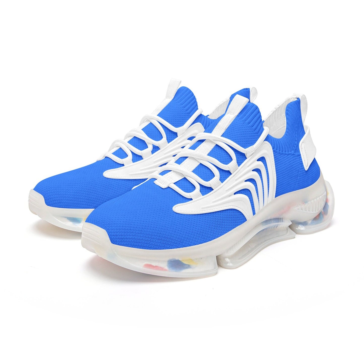 Blue Sneakers Unisex Low Top Mesh Sneakers