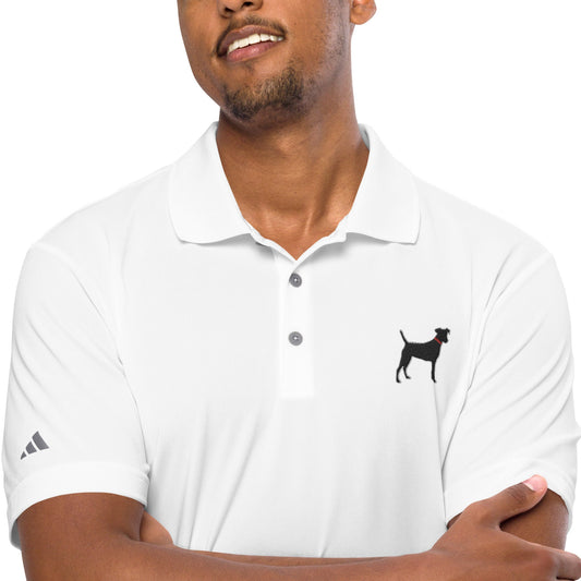 Black Dog Lovers Adidas Polo Shirts