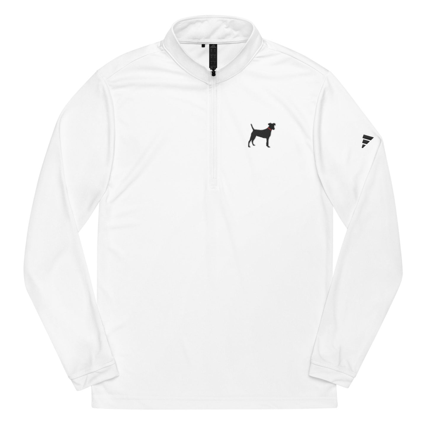 Black Dog Lovers Adidas Zip Up Pullovers