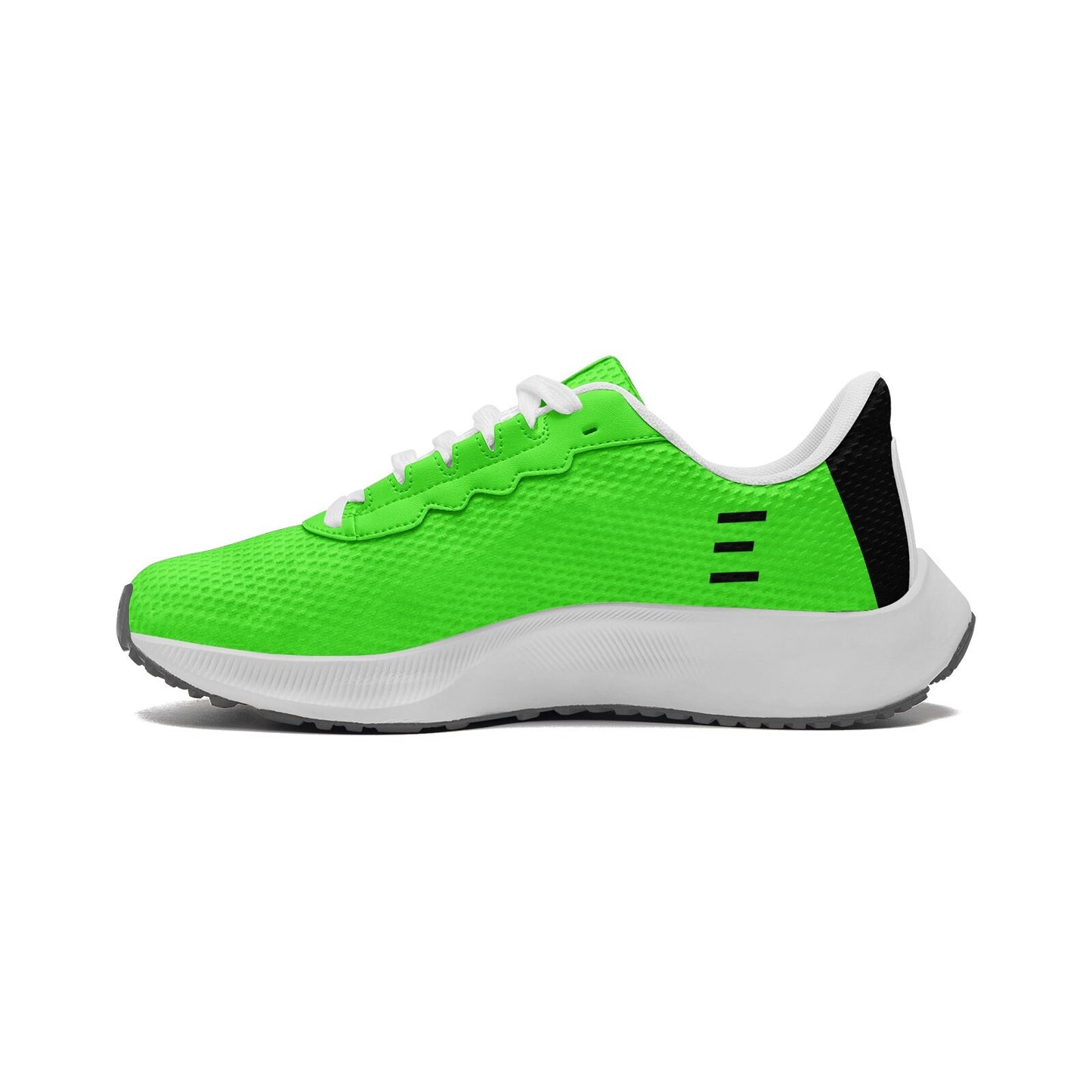Bright Green Running Shoes Unisex Mesh Tech Performance Running Shoes