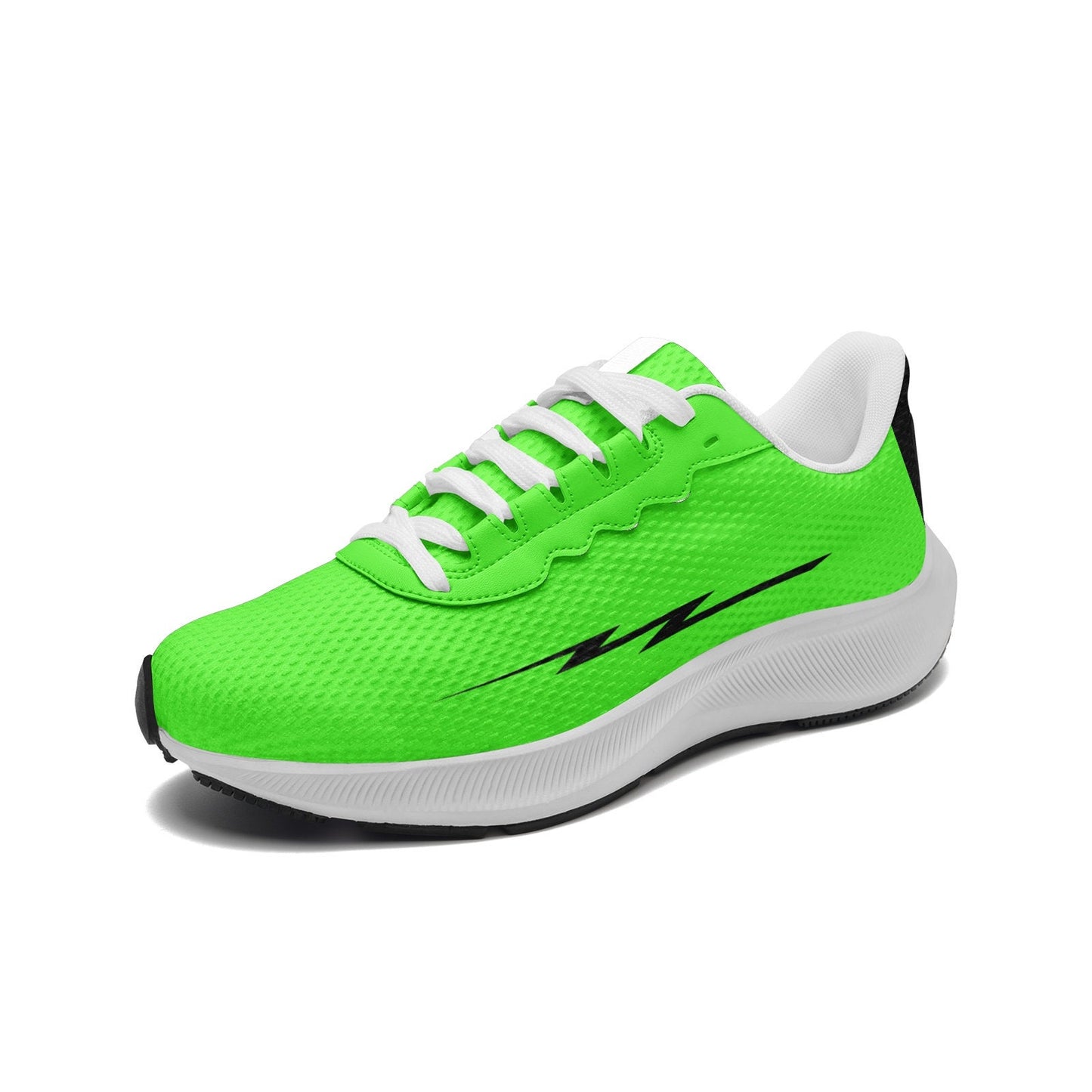 Bright Green Running Shoes Unisex Mesh Tech Performance Running Shoes