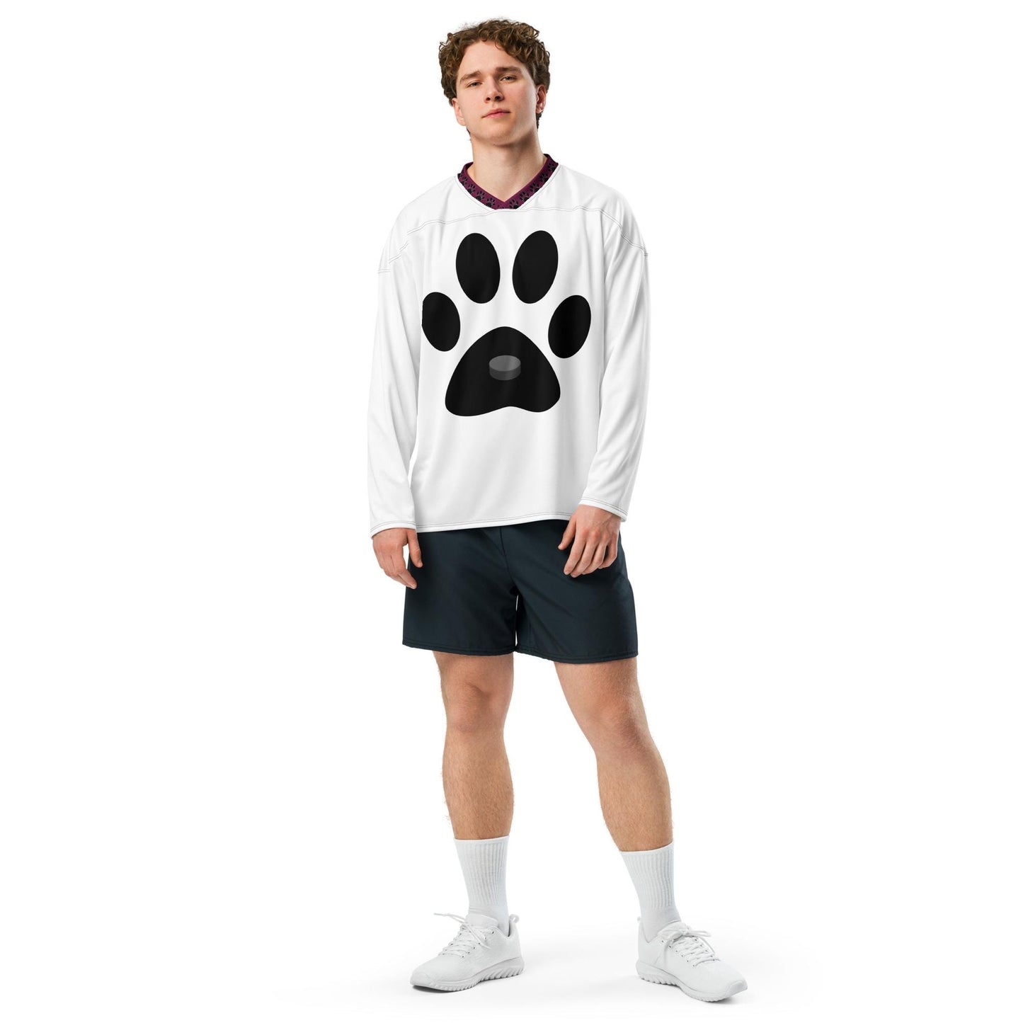Recycled hockey fan jersey
