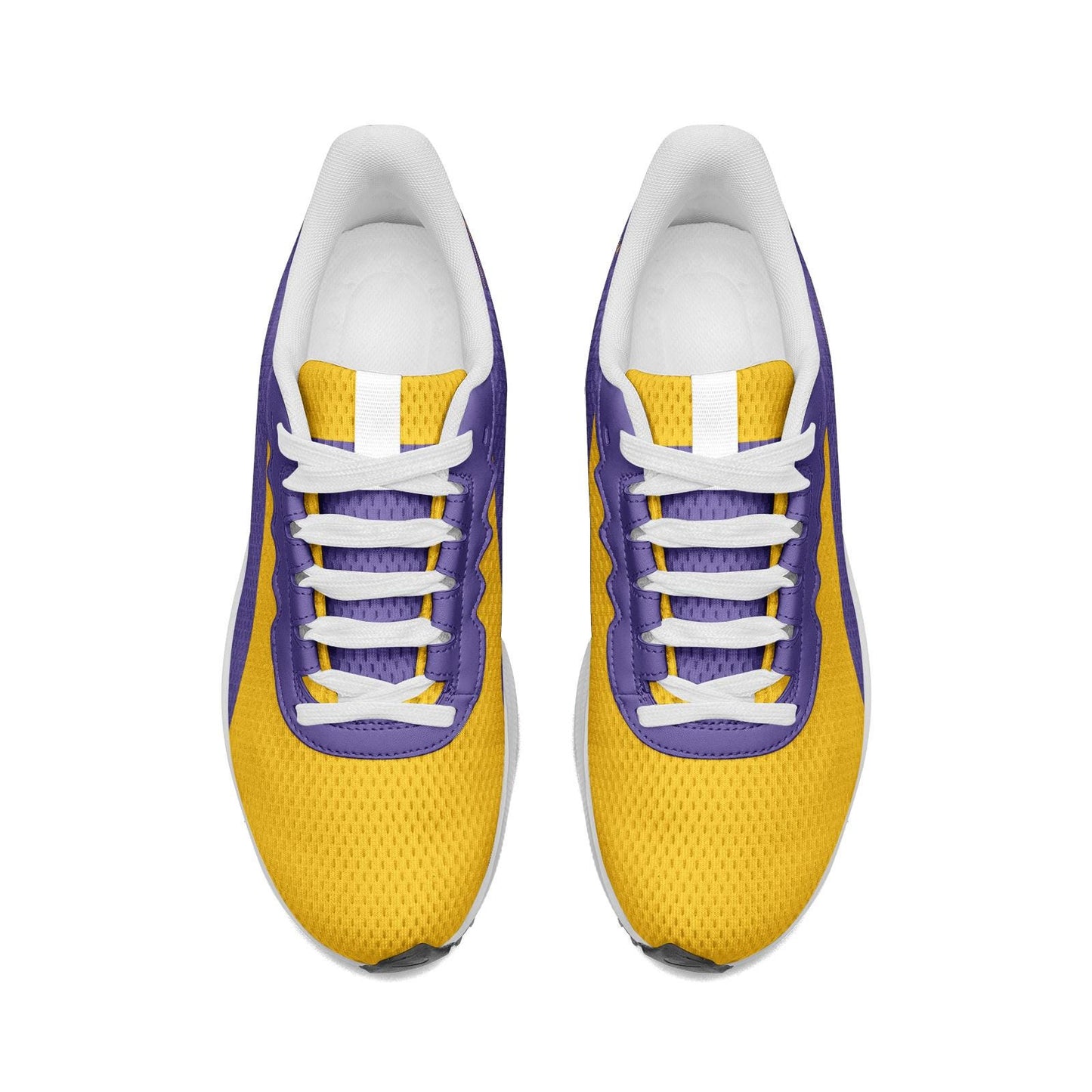 Purple and Gold Running Shoes Unisex Sizes