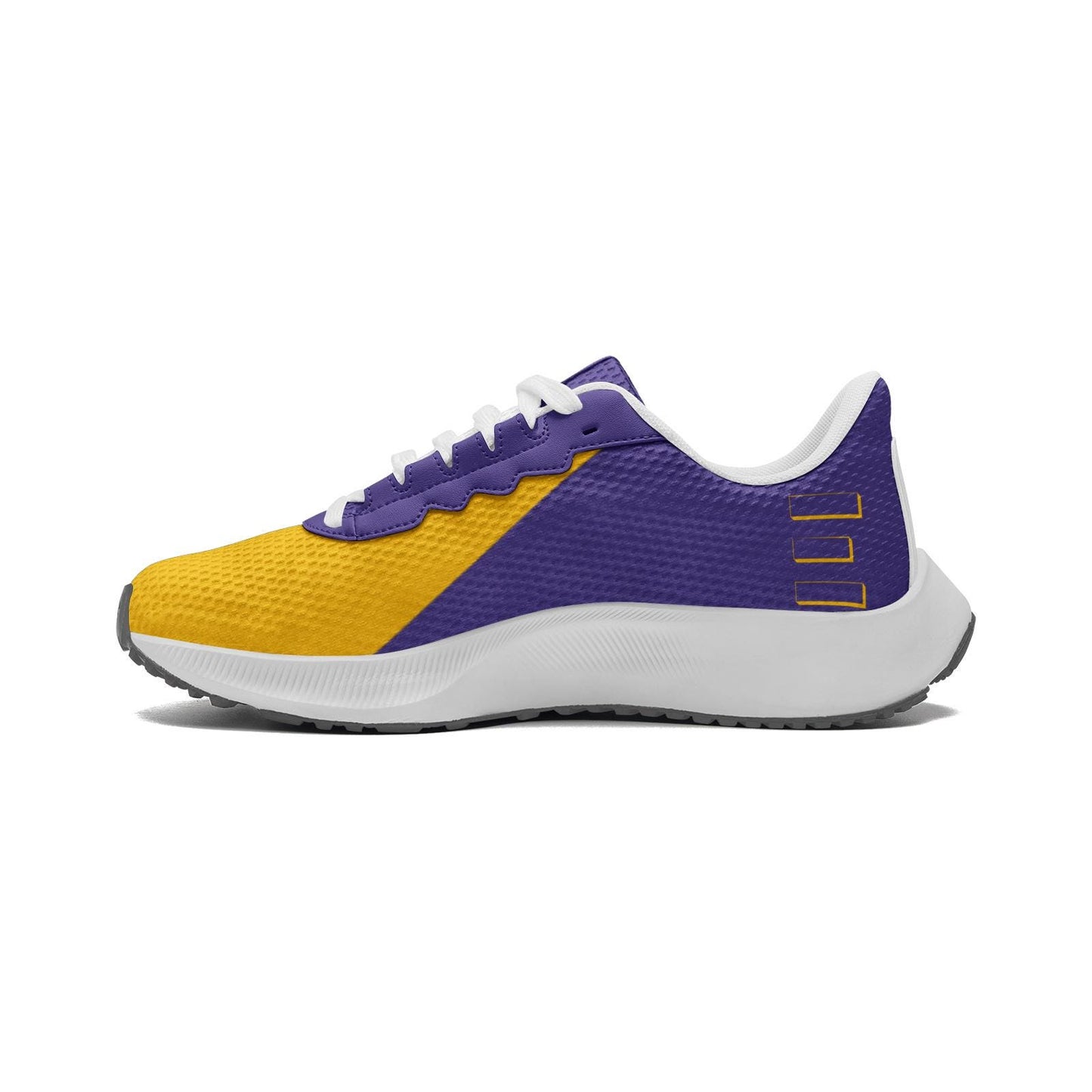 Purple and Gold Running Shoes Unisex Sizes