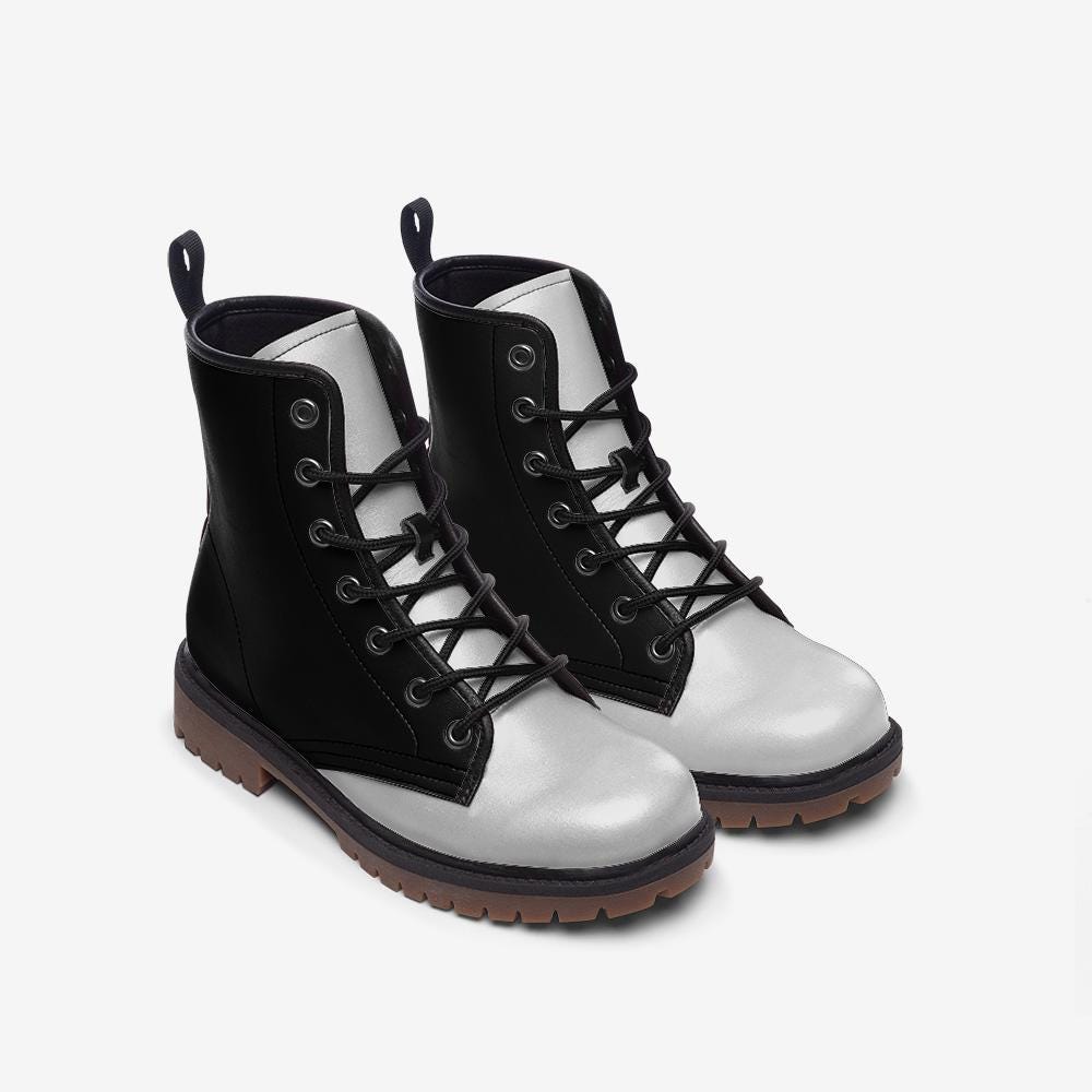 Womens Black Boots Casual Leather Lightweight boots MT