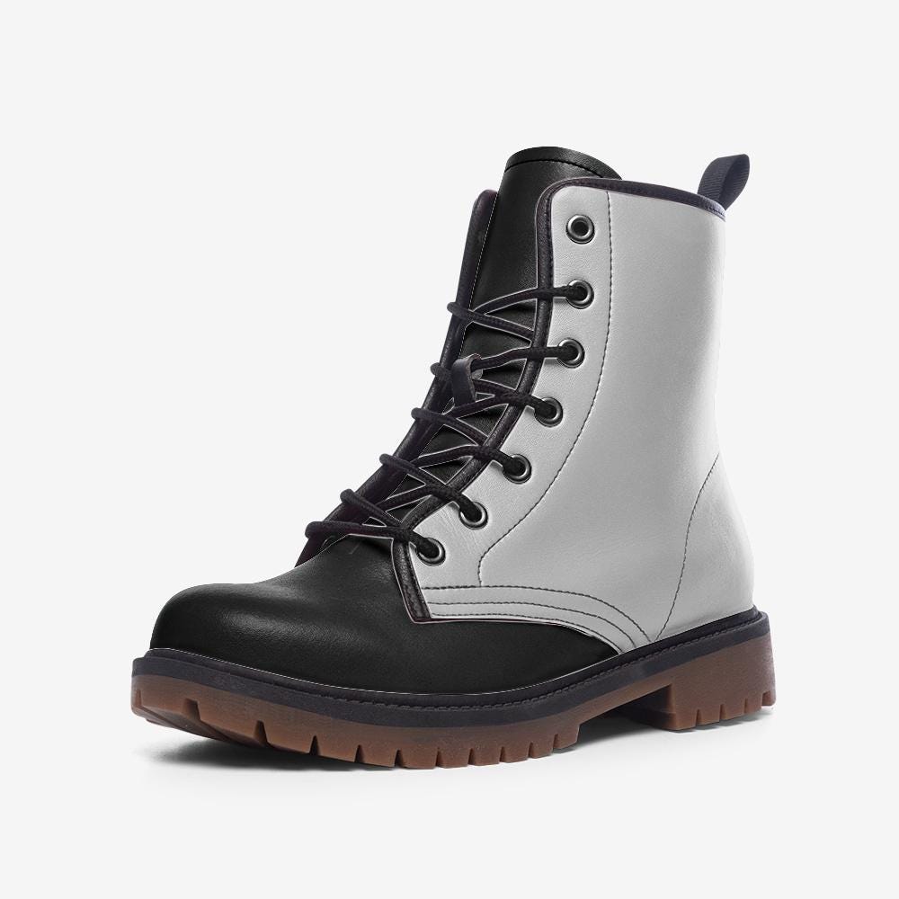 Womens Black Boots Casual Leather Lightweight boots MT