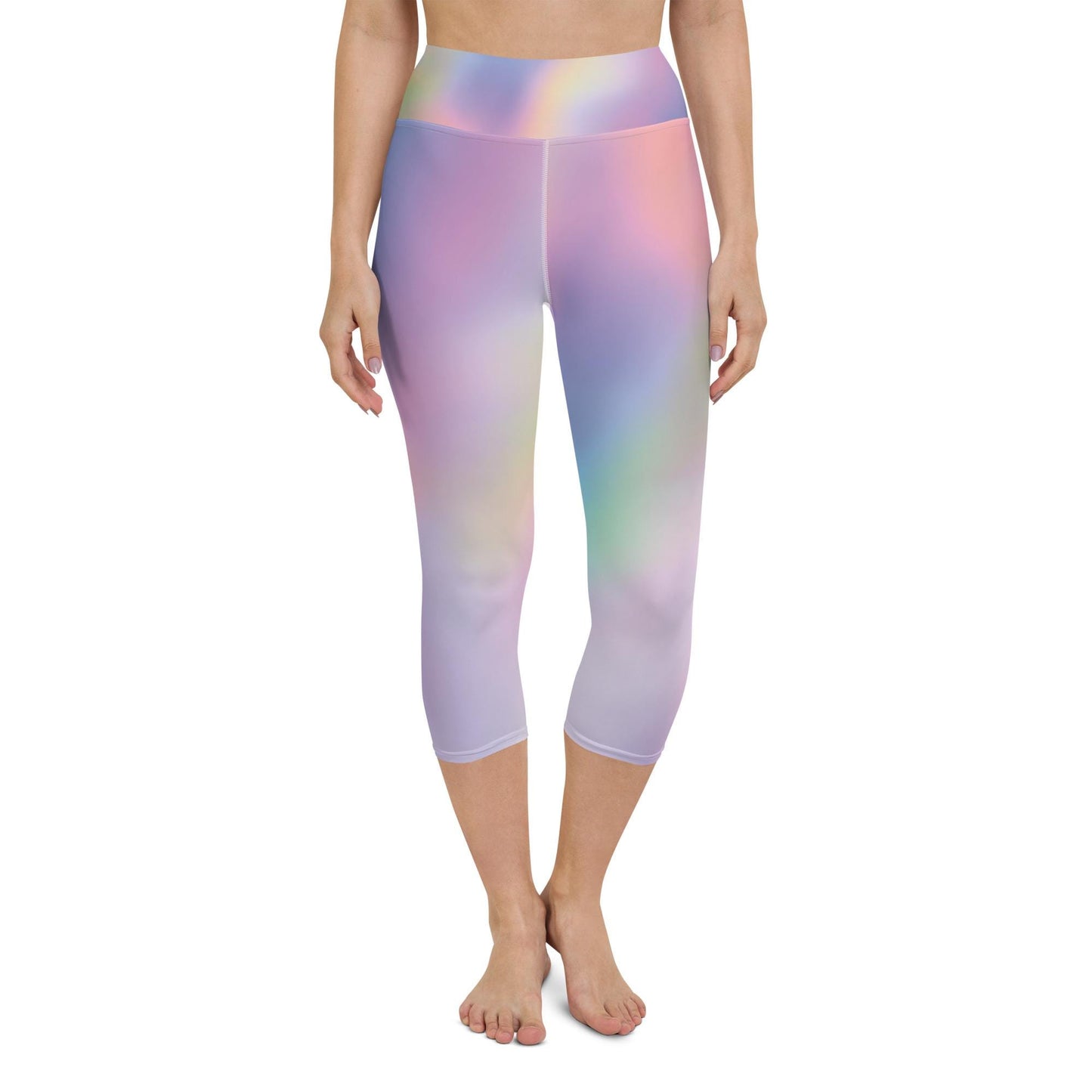 Yoga Capri Rainbow Leggings