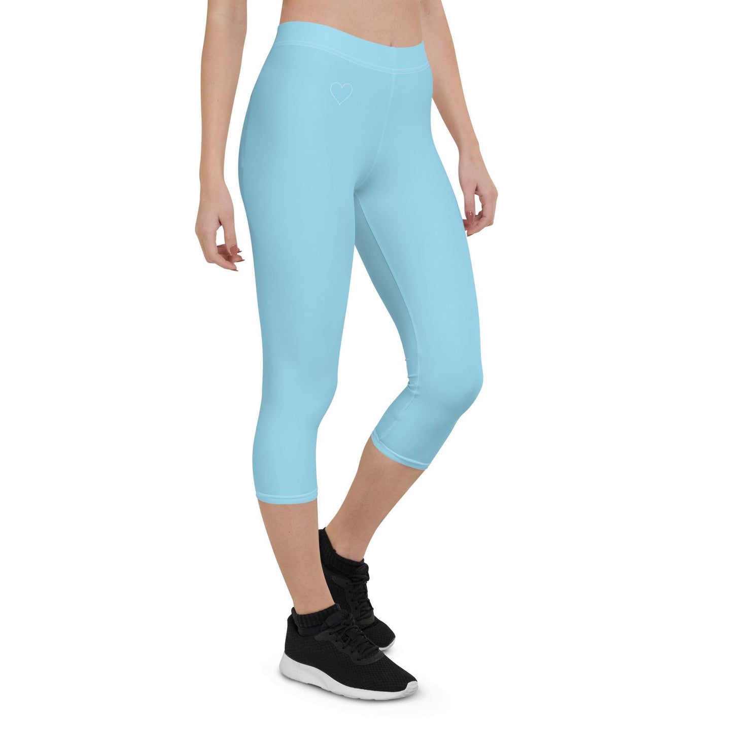 Powder Blue Capri Leggings