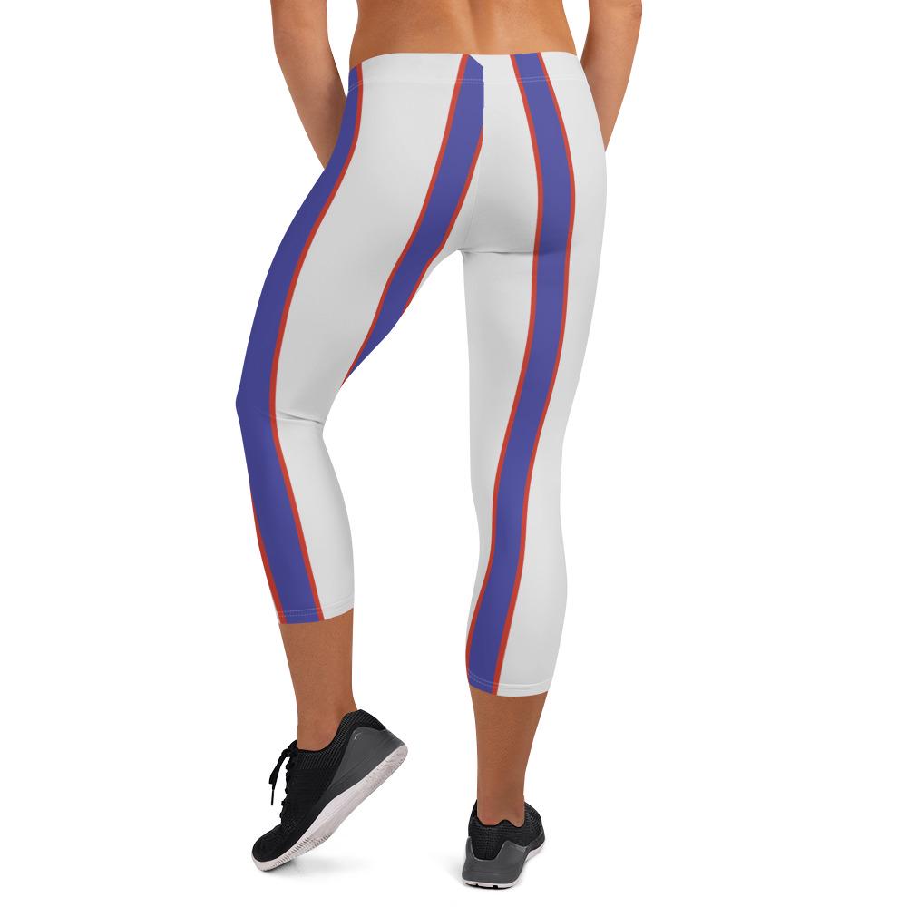 Striped Capri Leggings