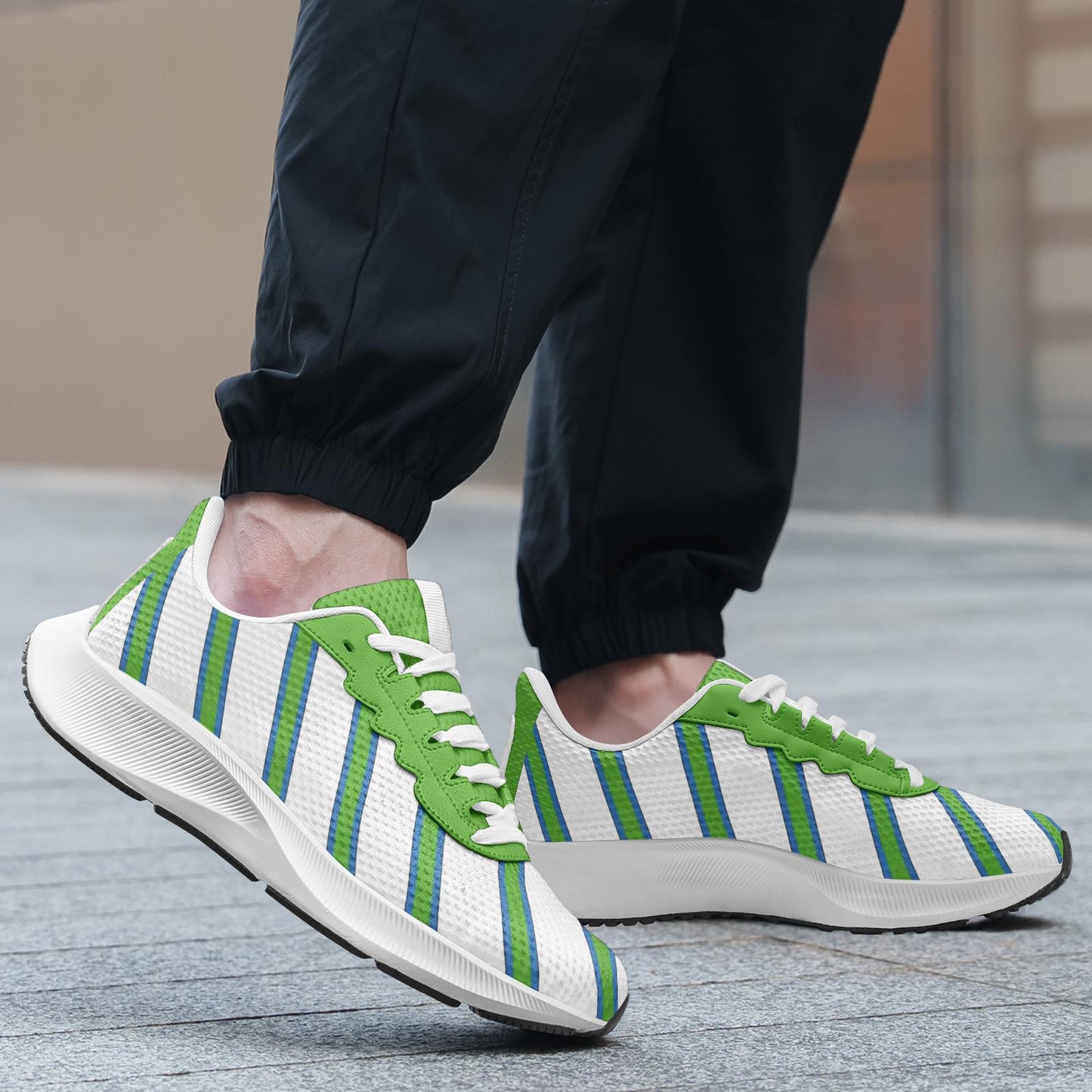 Green Running Shoes Unisex Sizes