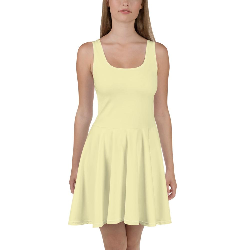 Yellow Skater Dresses