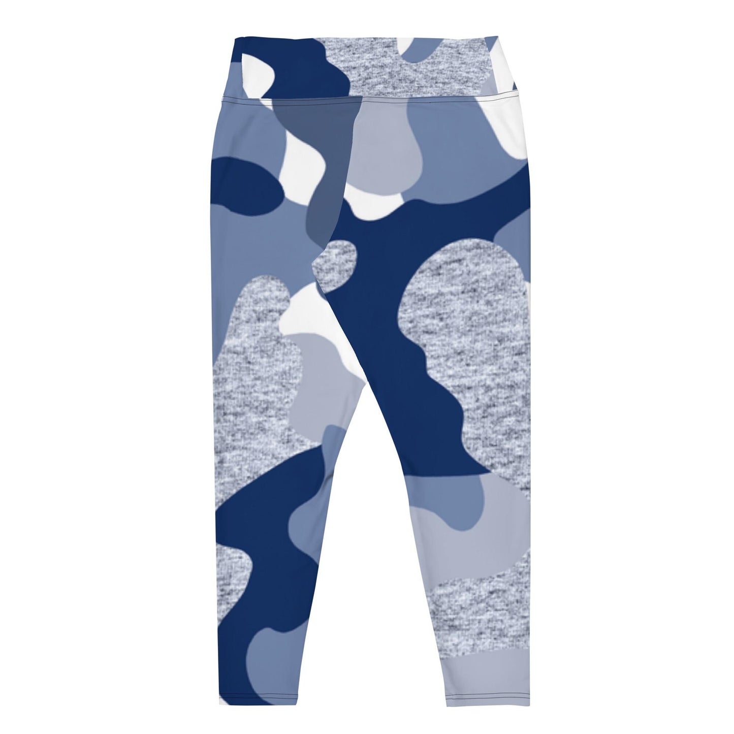 Blue Camo Plus Size Leggings