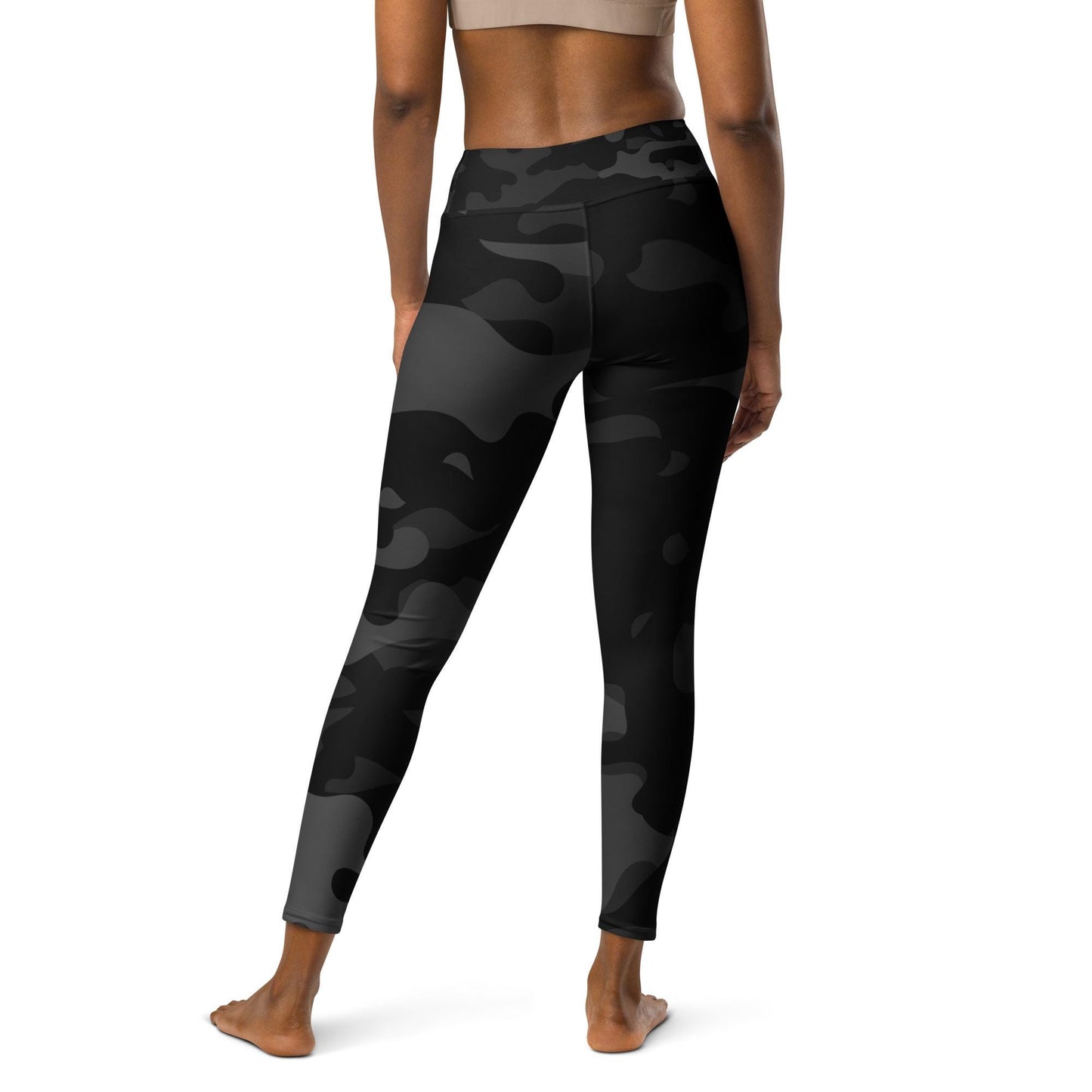 Black Camo Yoga Leggings