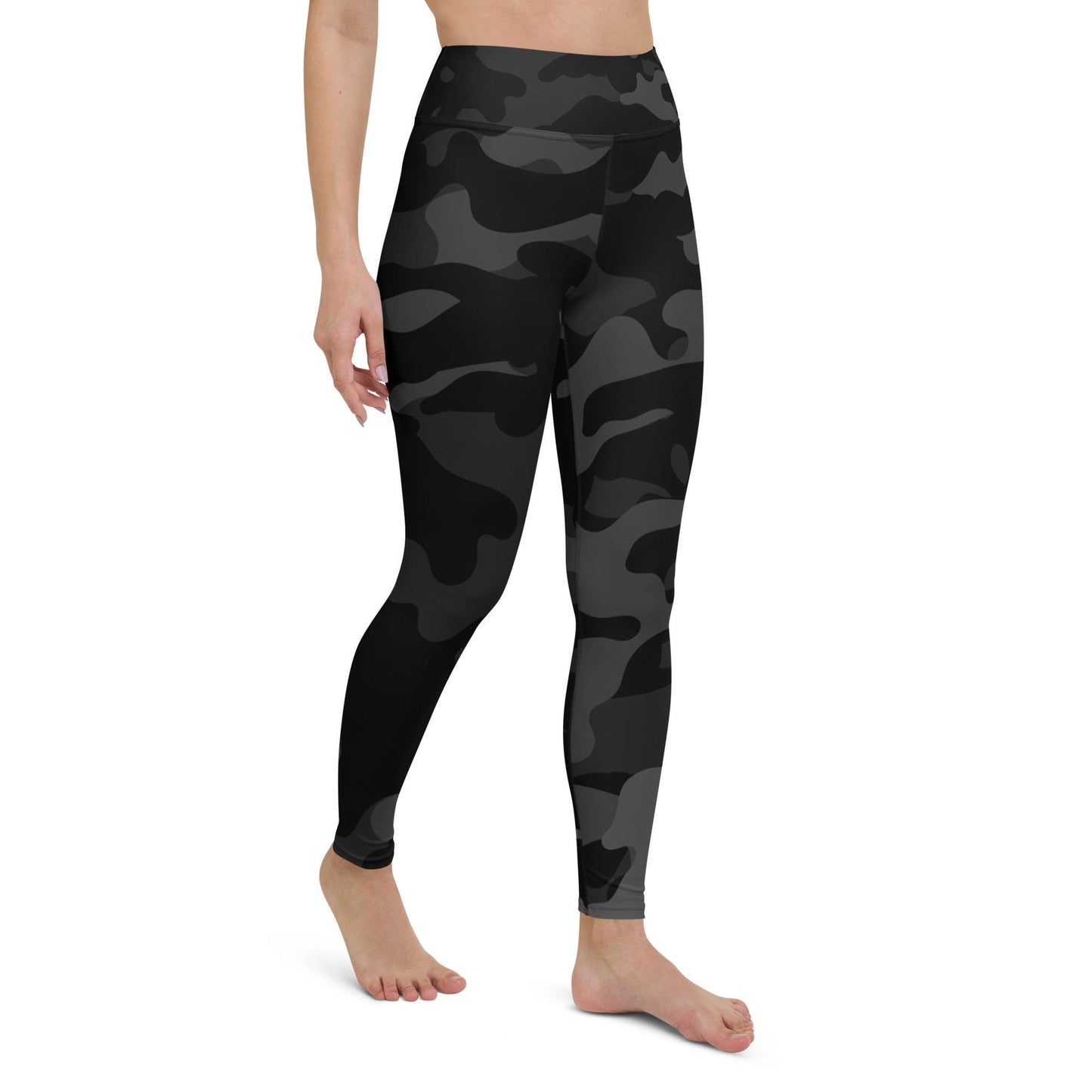 Black Camo Yoga Leggings