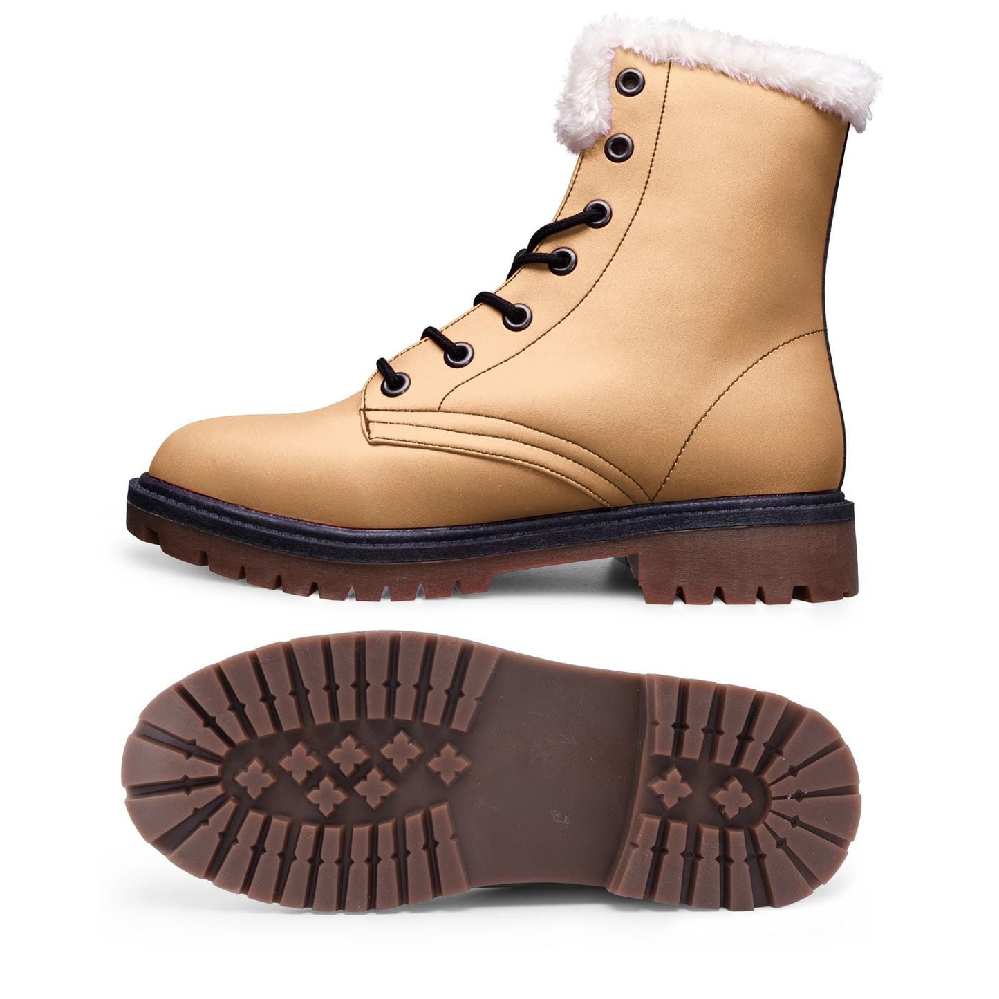 Brown Winter Boots Fashion Comfort Chukka Boots