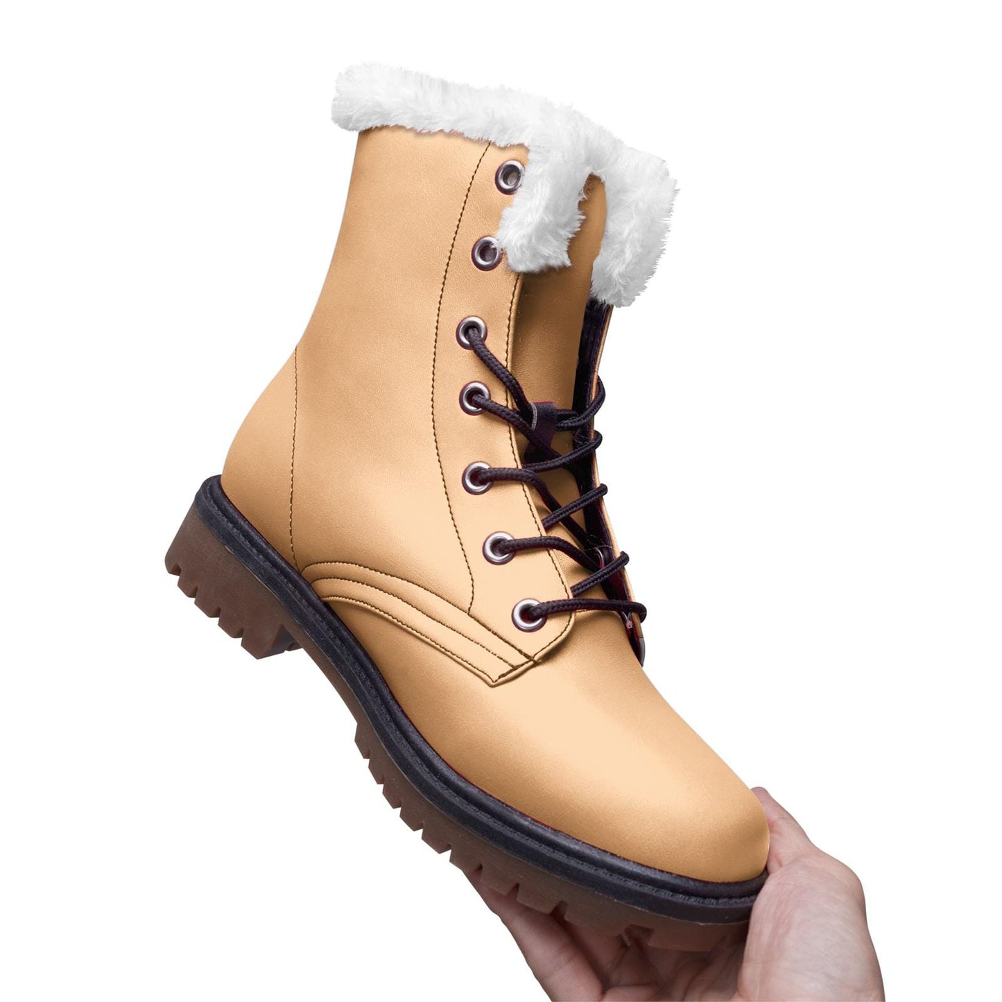 Brown Winter Boots Fashion Comfort Chukka Boots