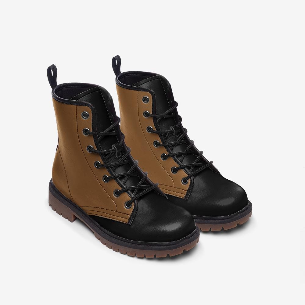 Brown Shoes Casual Leather Lightweight boots MT
