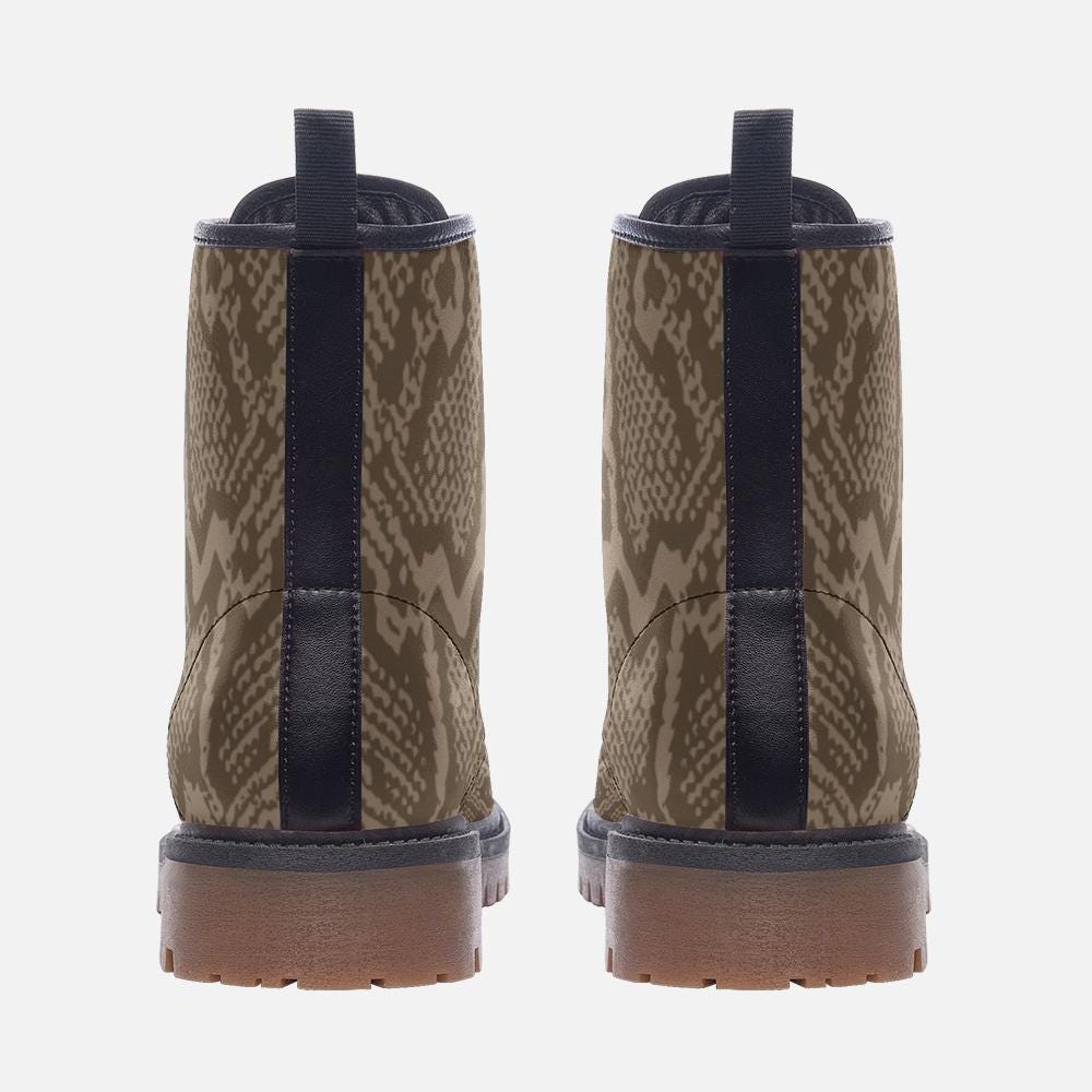 Faux snakeSkin boots soft lightweight boots