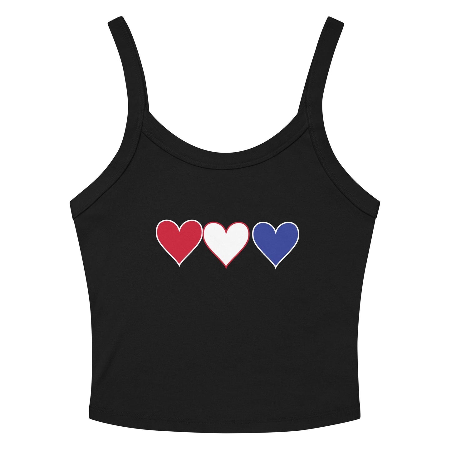 Womens micro-rib tank top