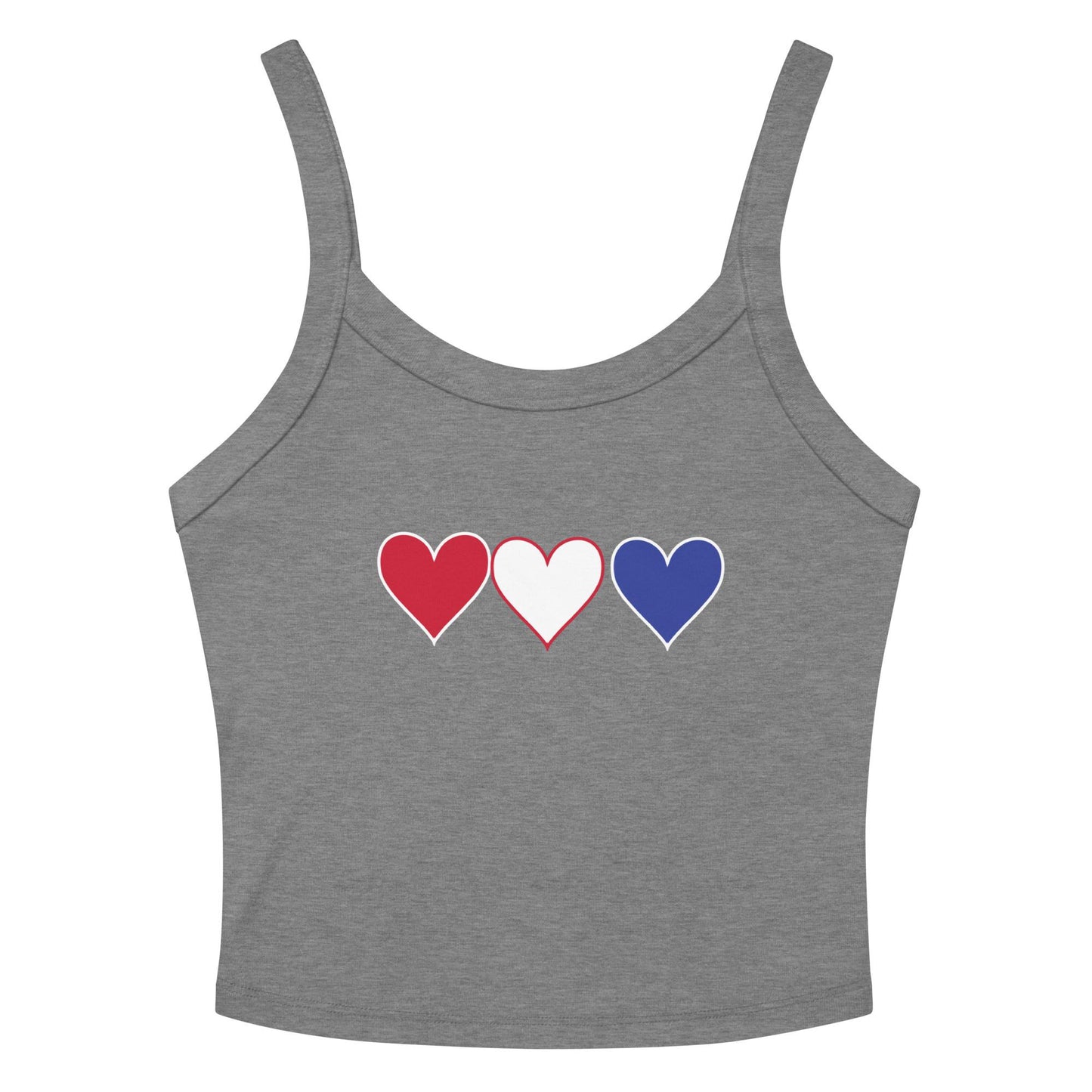 Womens micro-rib tank top