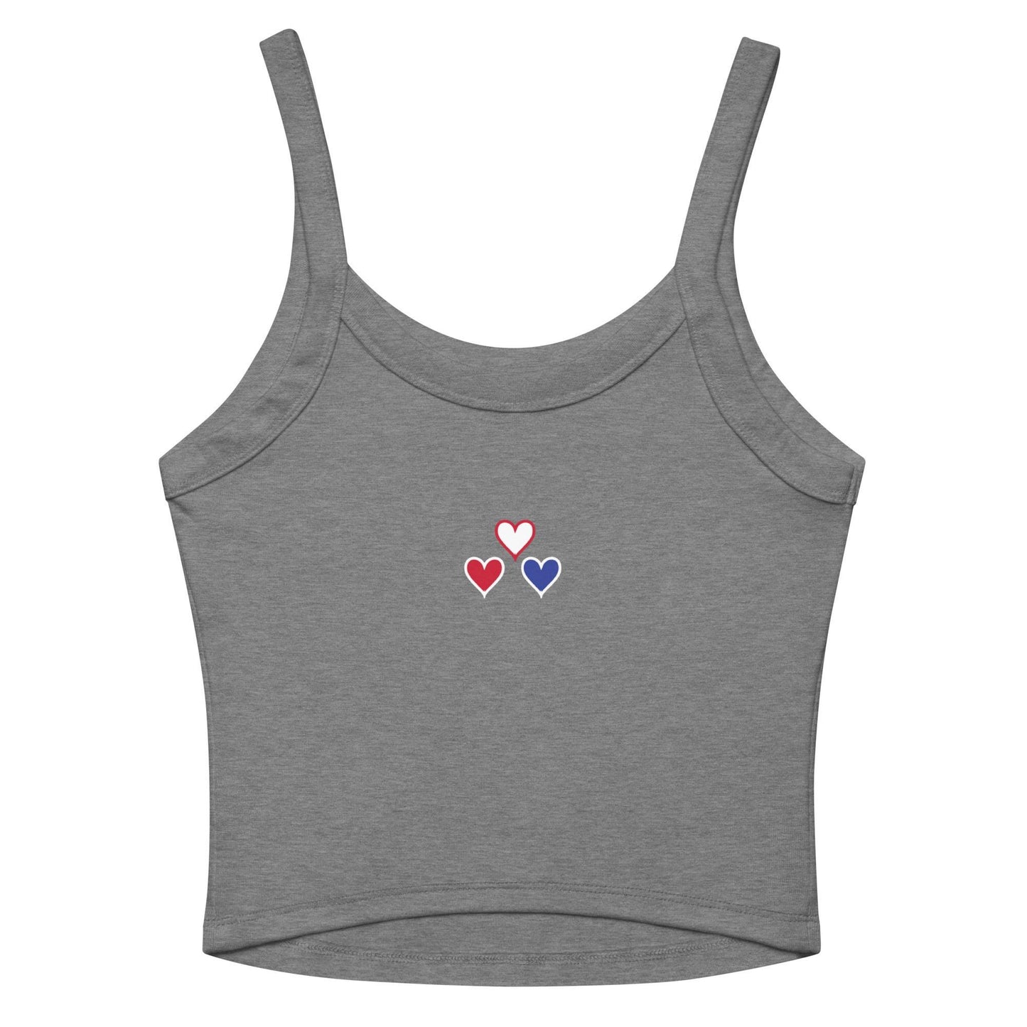 Womens micro-rib tank top