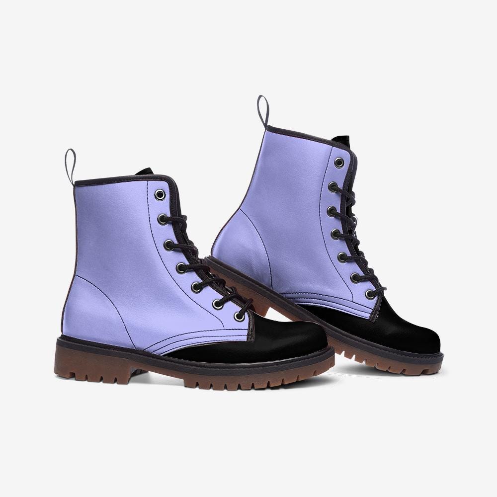 Purple Boots Casual Leather Lightweight boots MT