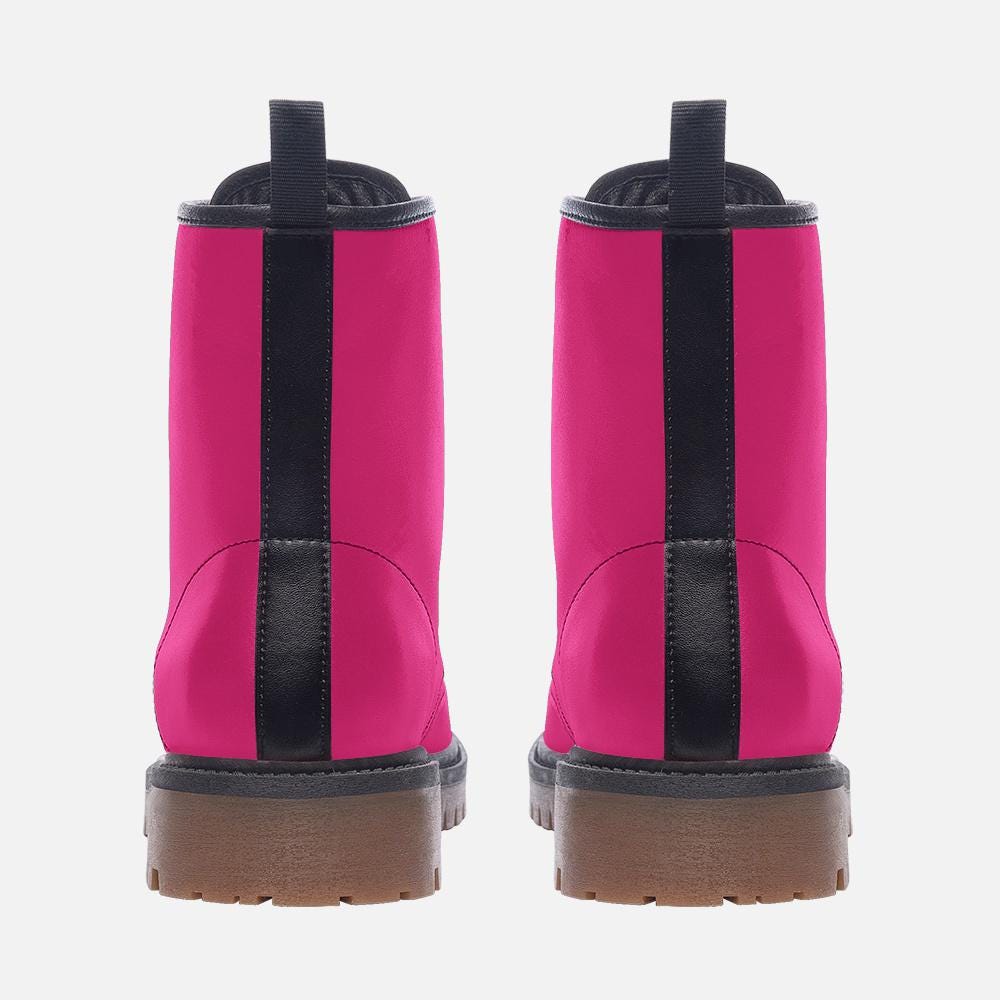 Pink Boots Casual Leather Lightweight boots MT
