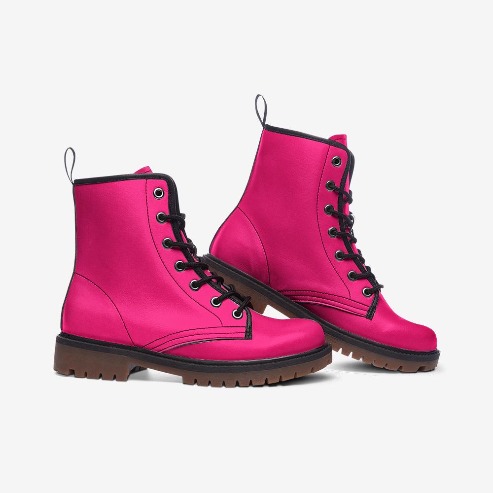 Pink Boots Casual Leather Lightweight boots MT