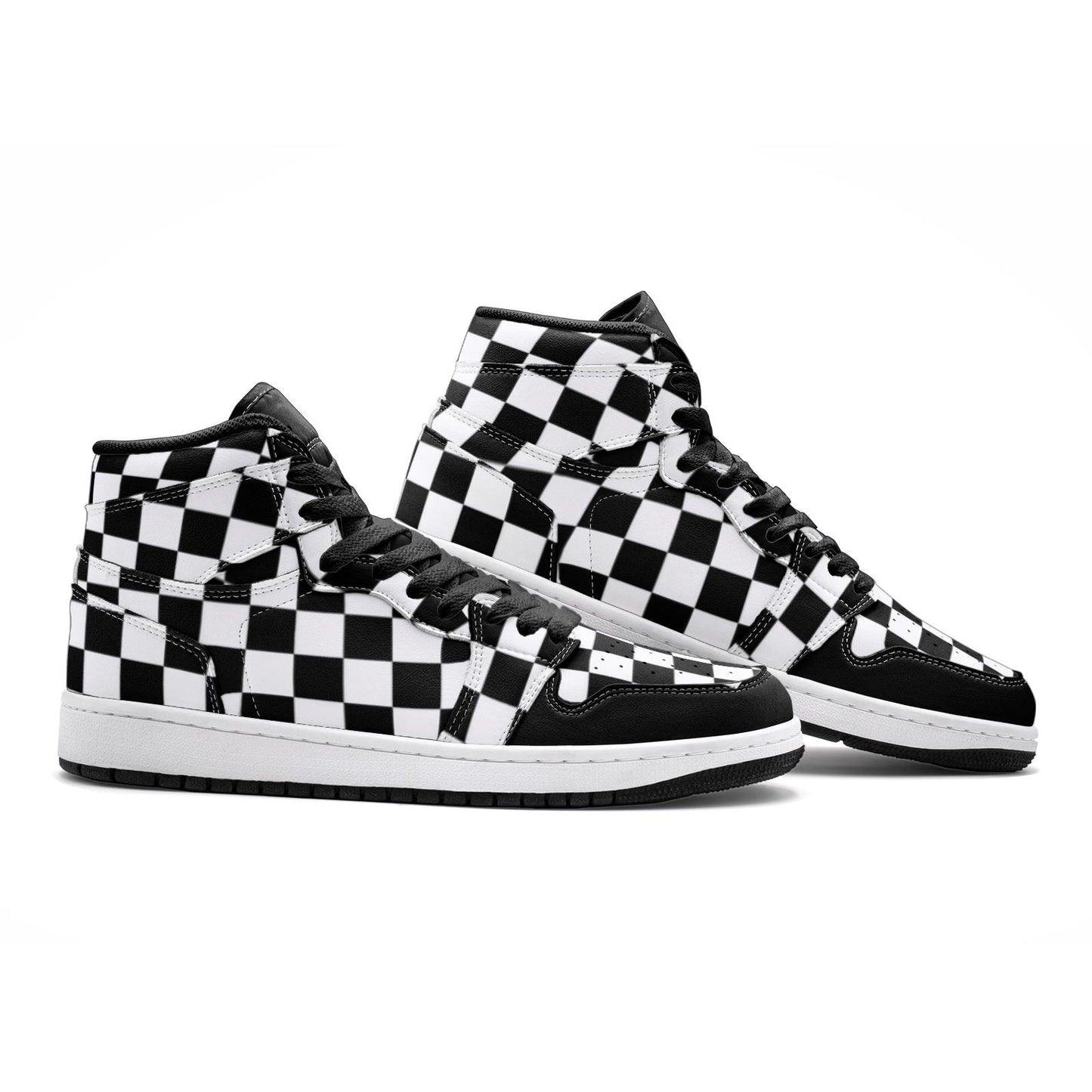 Black High Top Sneakers Unisex Sneaker TR