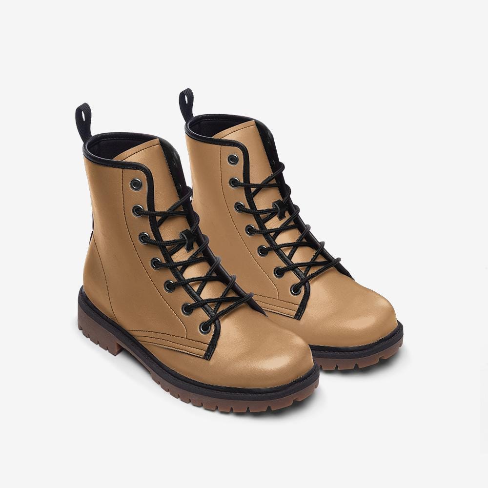 Casual Leather Lightweight Soft Brown boots MT