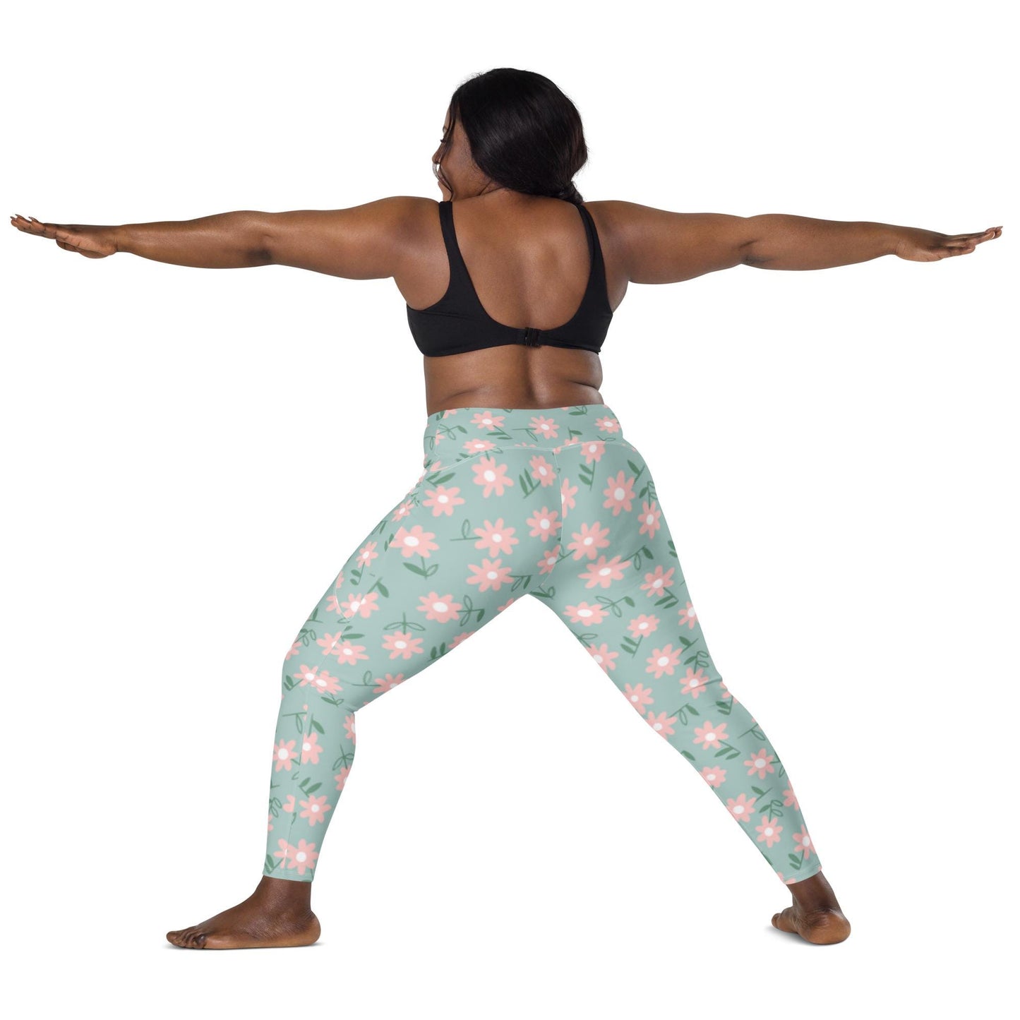 Floral Leggings with pockets