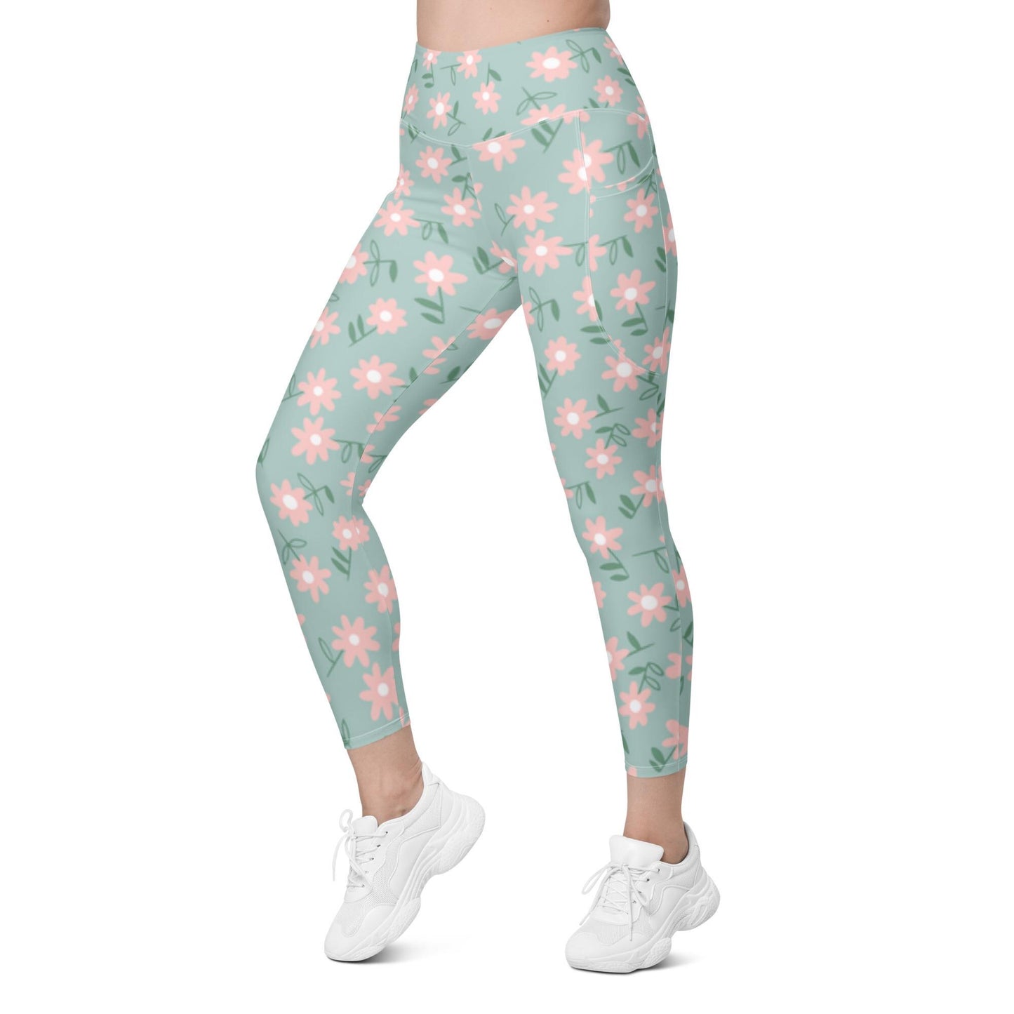 Floral Leggings with pockets