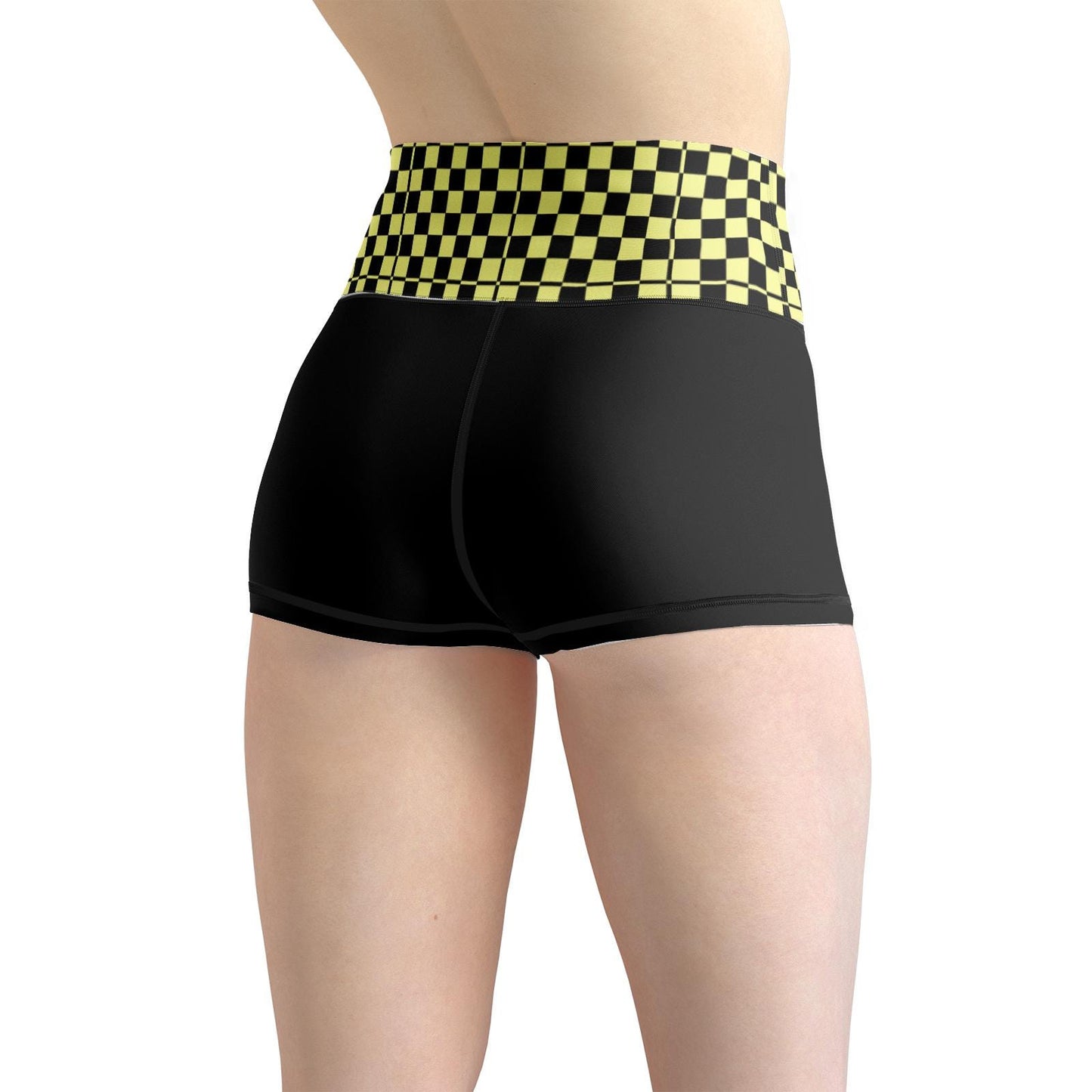 Women's Black Yoga Shorts