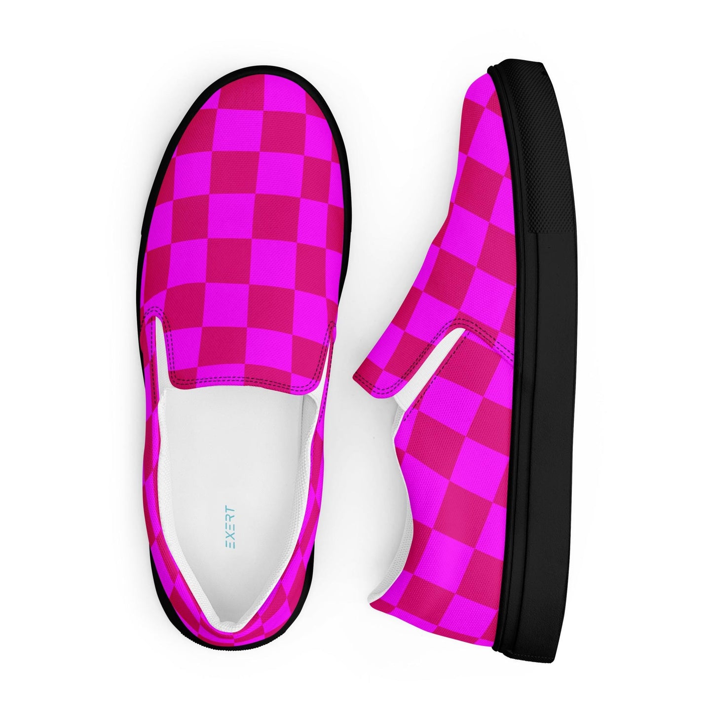 Pink Shoes Womens slip-on canvas shoes