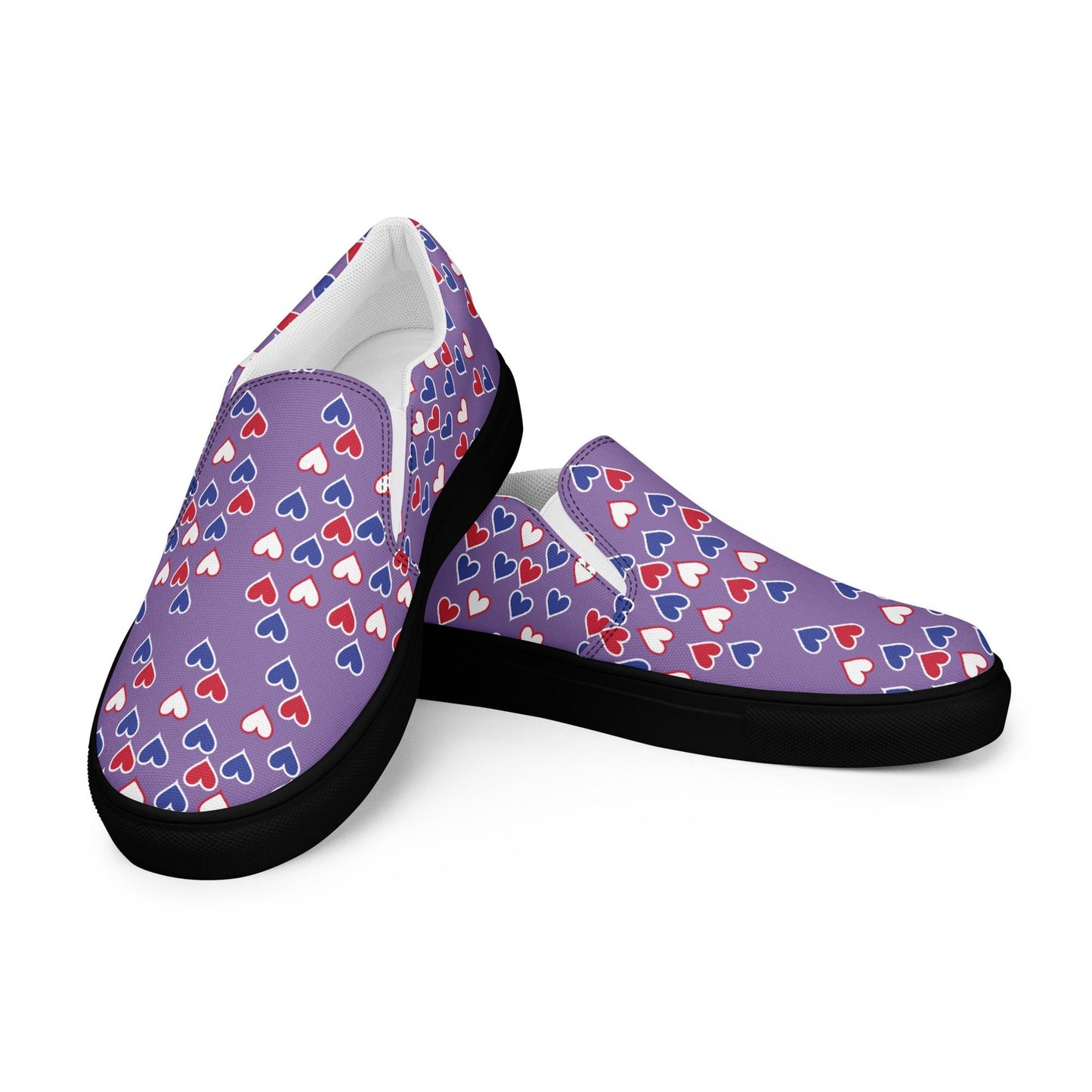 Womens slip-on canvas shoes